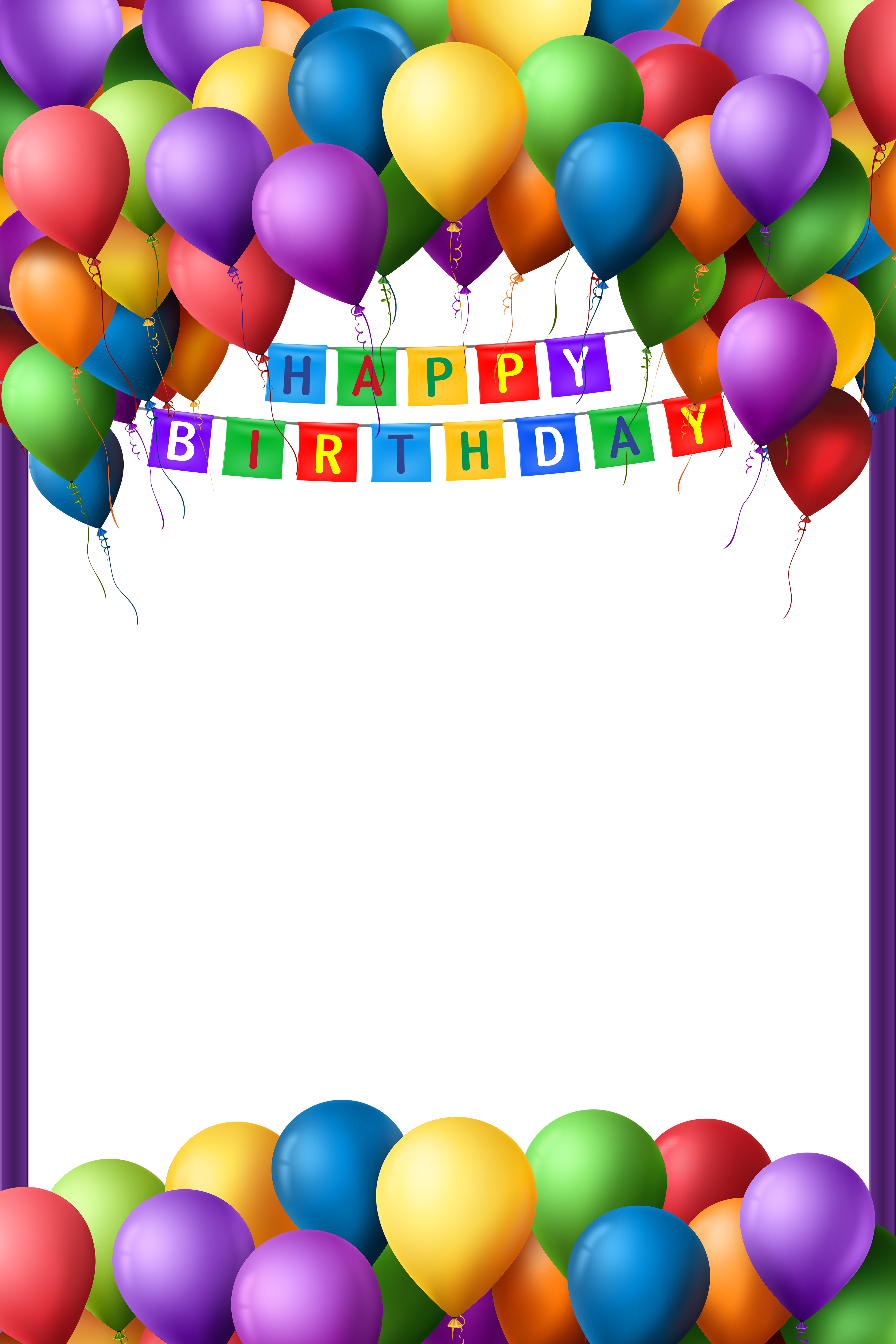 birthday frame clip art