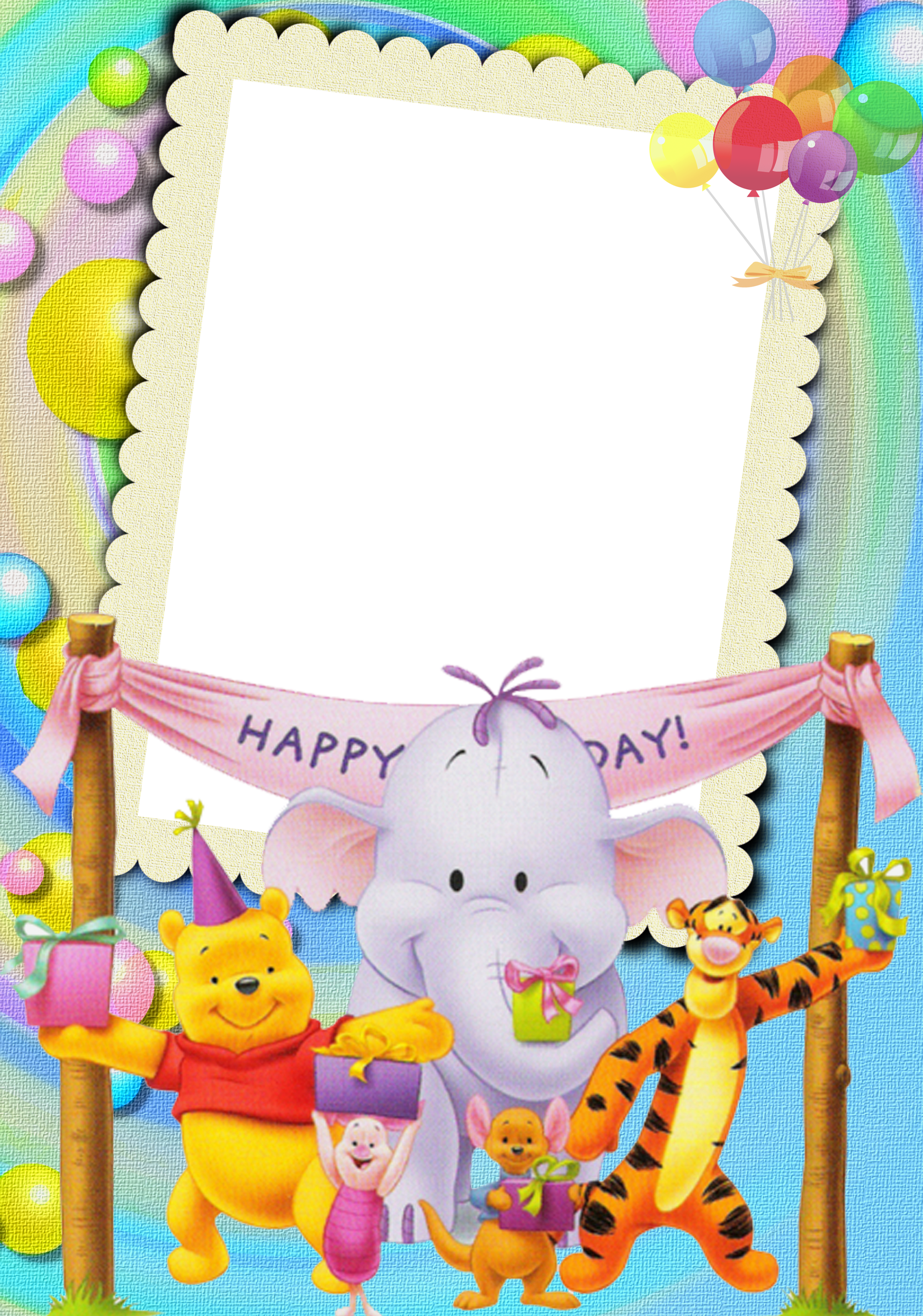 kids birthday frames