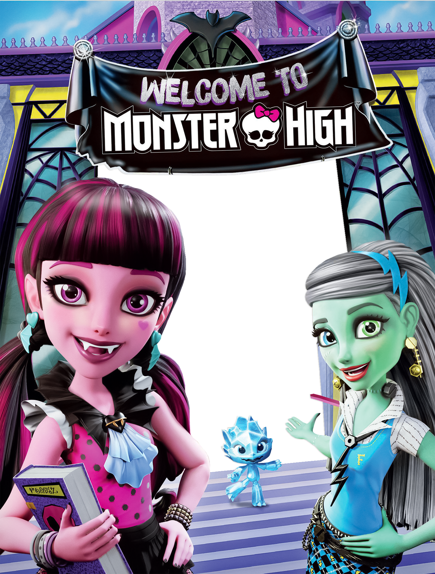 monster high transparent