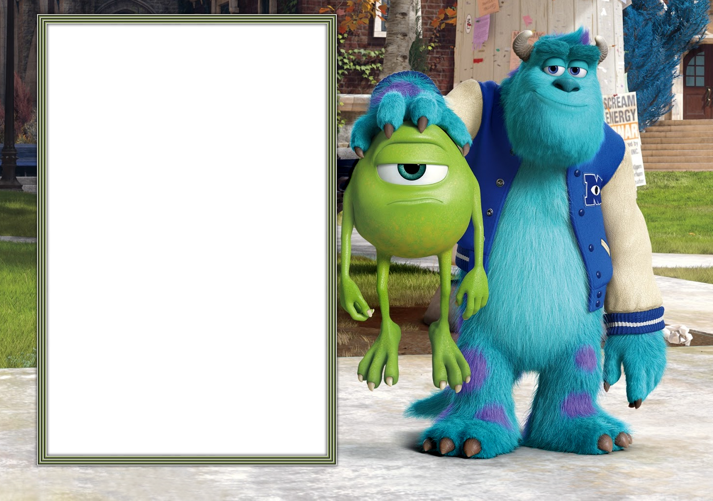monsters university kids transparent png frame gallery disney christmas ornament 2019