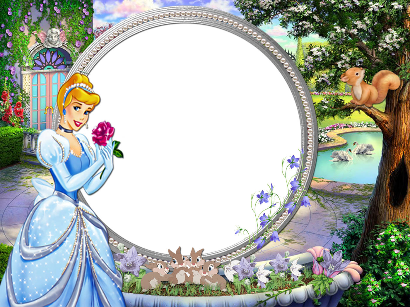 nice kids png frame with princess gallery yopriceville high