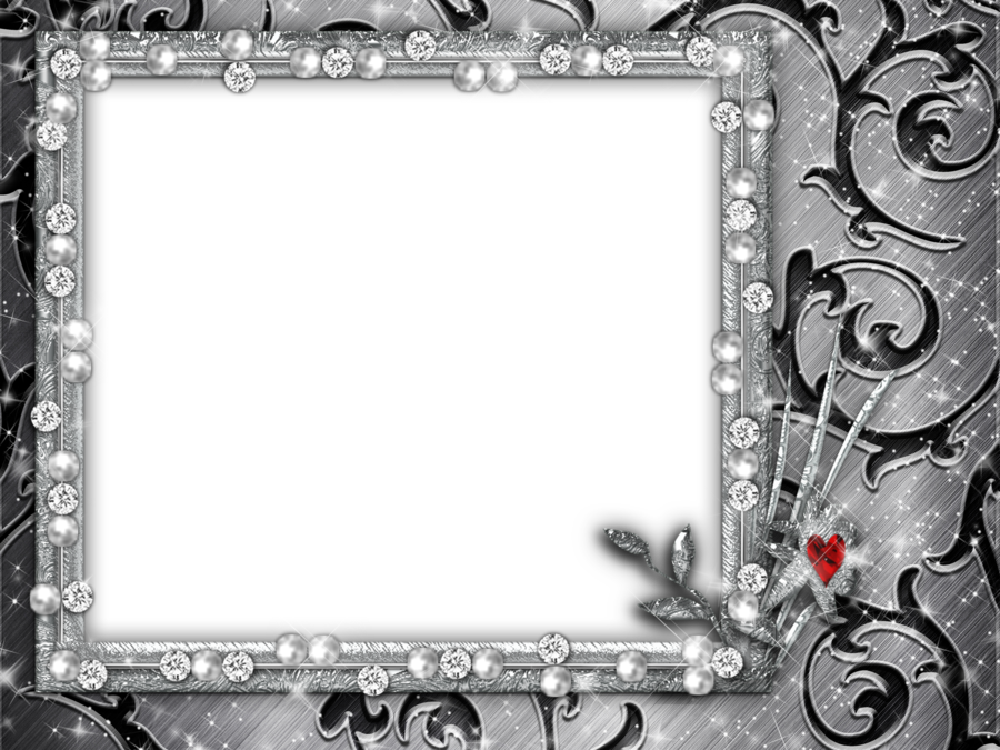 Silver Picture Frame Png