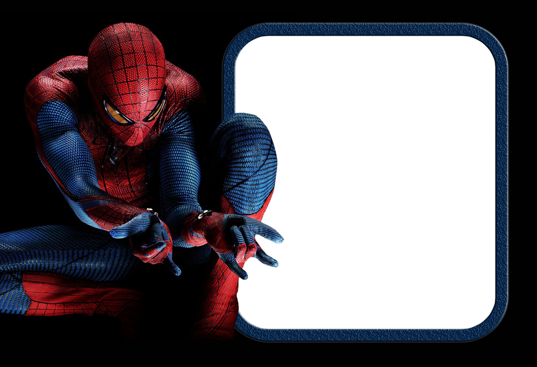 Spiderman Kids Frame Transparent | Gallery Yopriceville - High-Quality