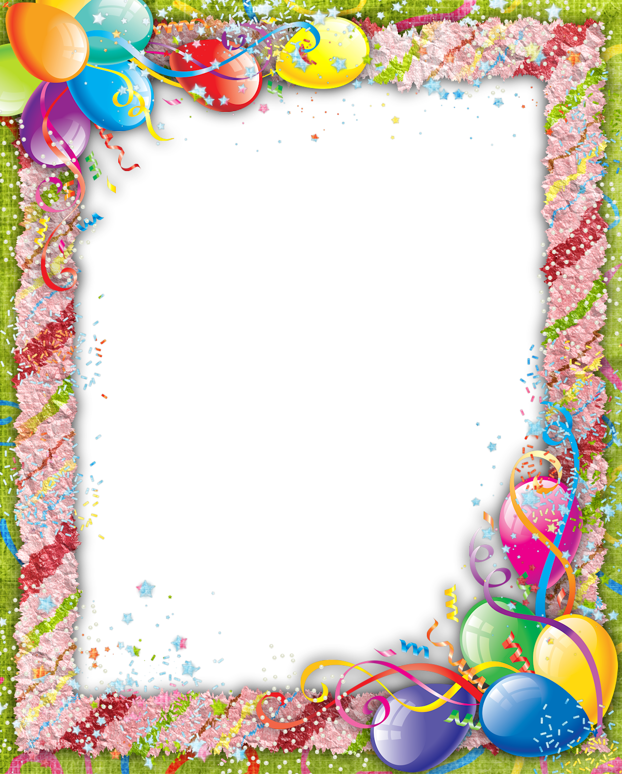 birthday borders and frames