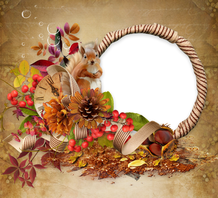 Transparent Brown Fall...