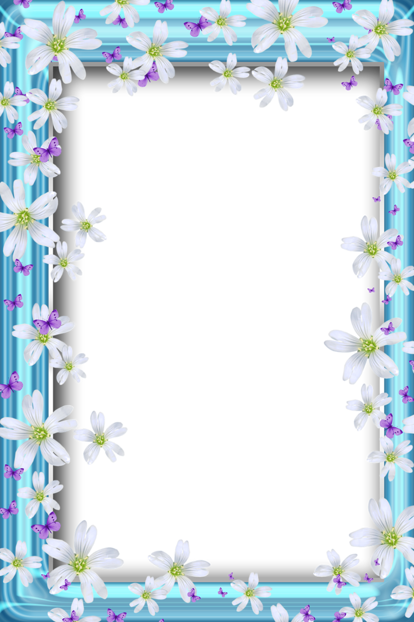 Flower Border For A4 Size Paper Flower Border For A4 Size Paper