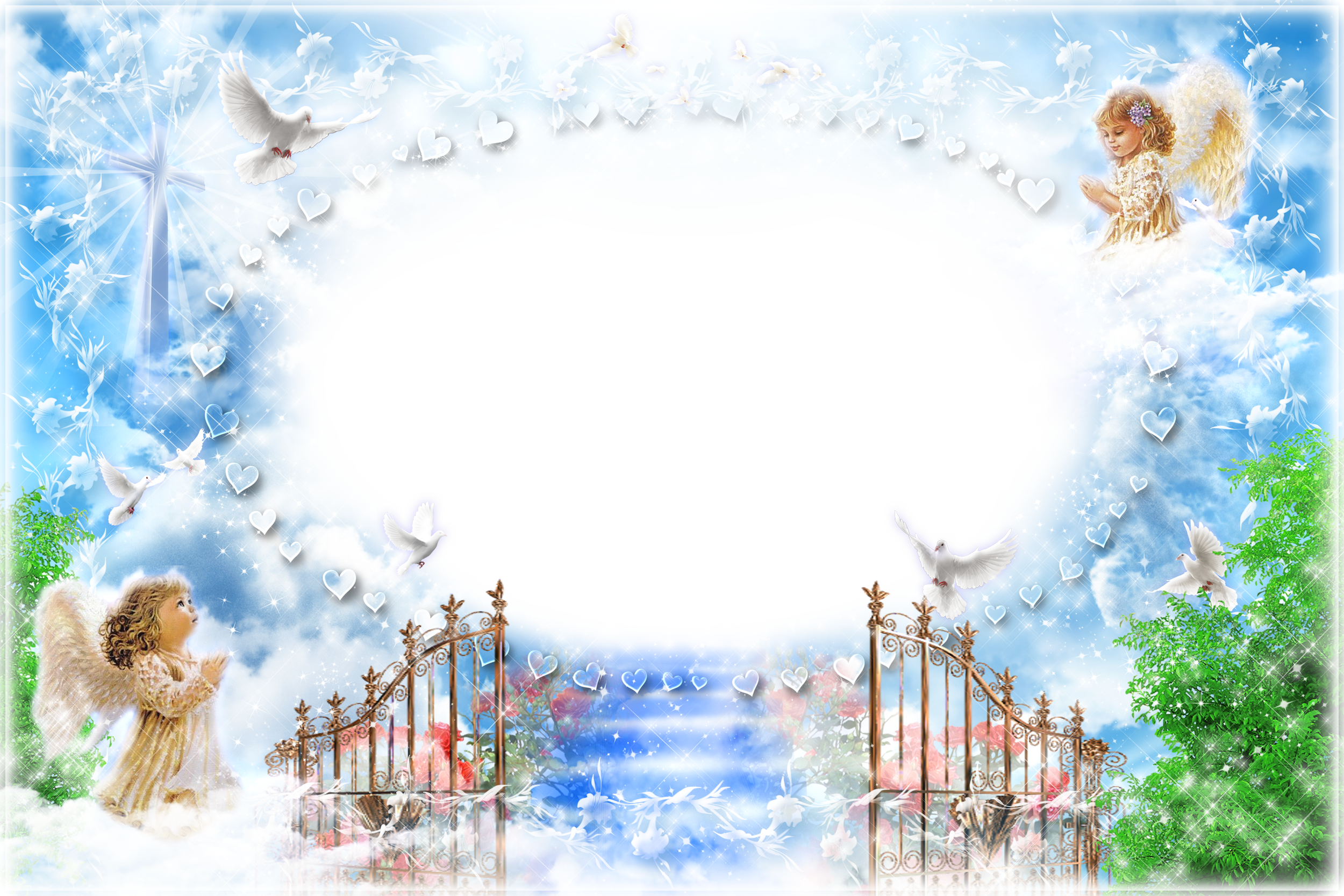 gates of heaven clipart