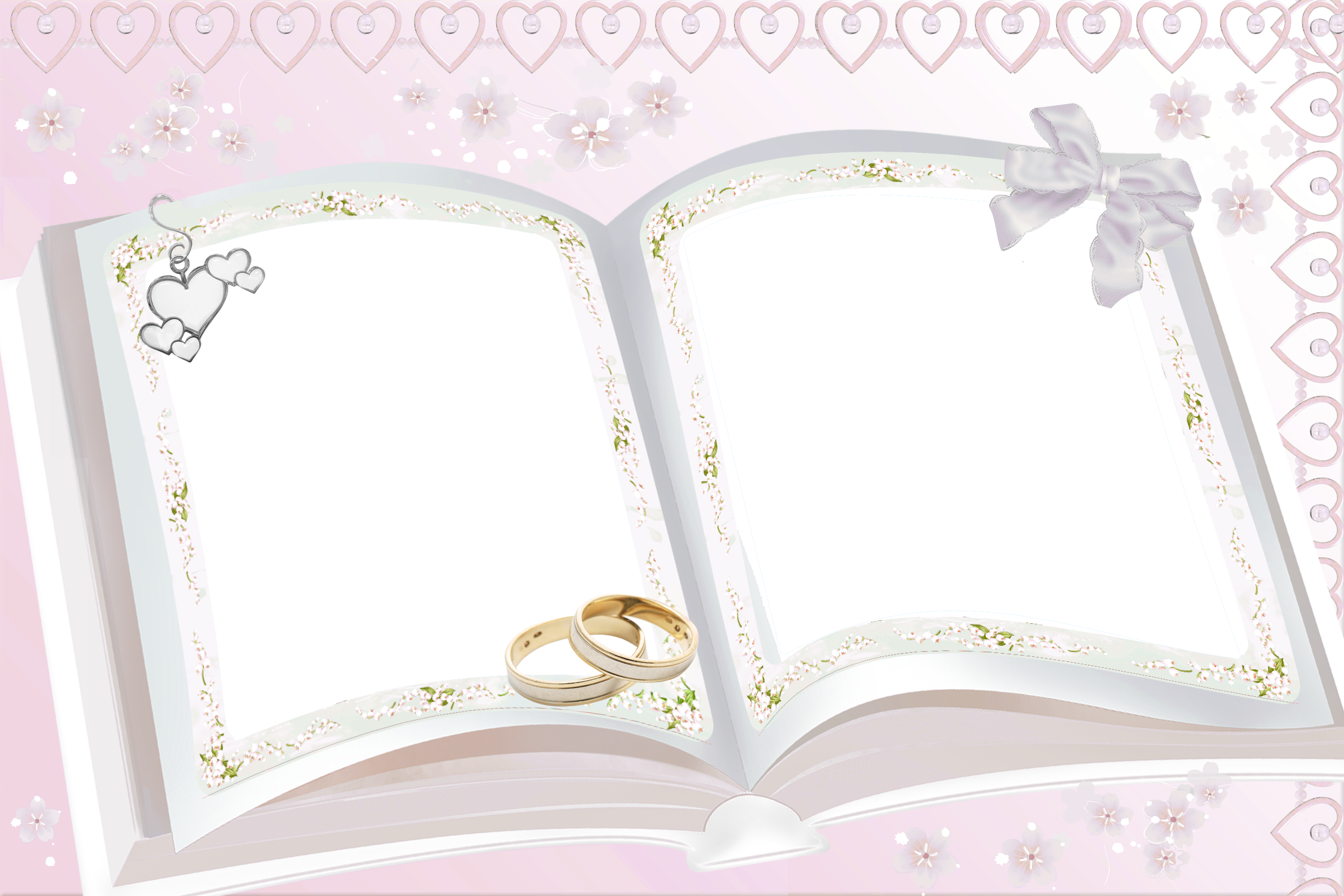 free book clipart borders for wedding