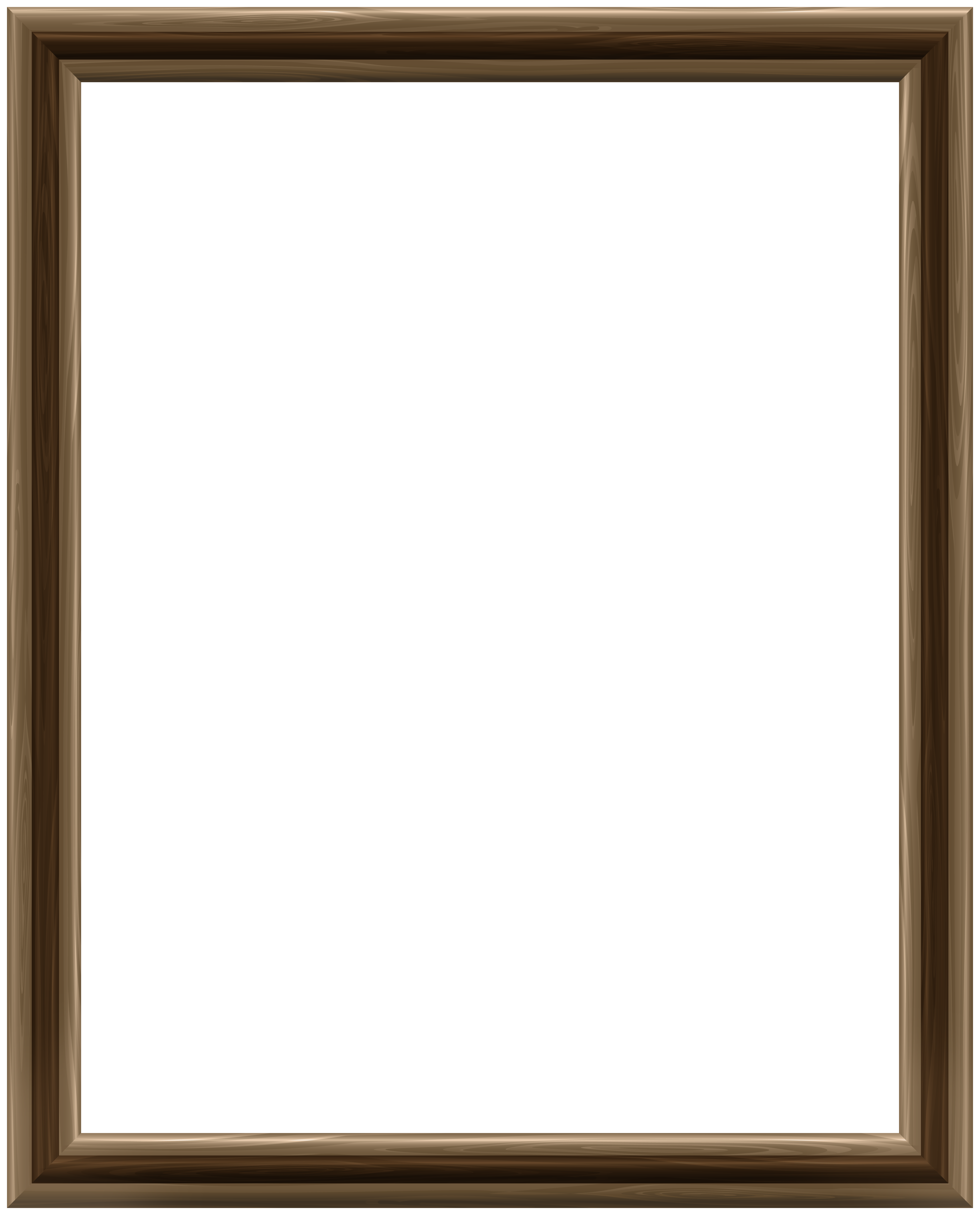 White Picture Frame PNG Clip Art Image​, Gallery Yopriceville -  High-Quality Images and Transparent PNG Free…