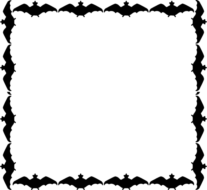 Bats Frame Gallery Yopriceville High Quality Images And Bats Frame