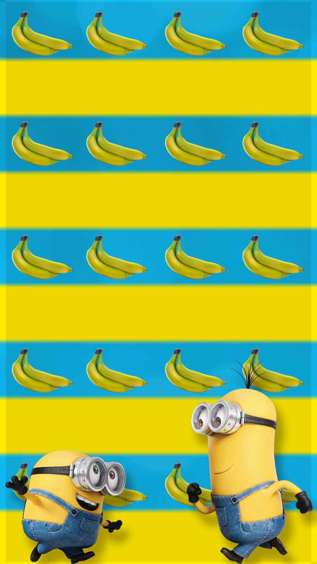 minions wallpaper banana