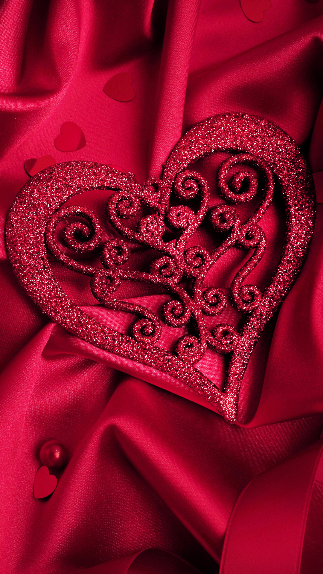 red heart wallpapers free download