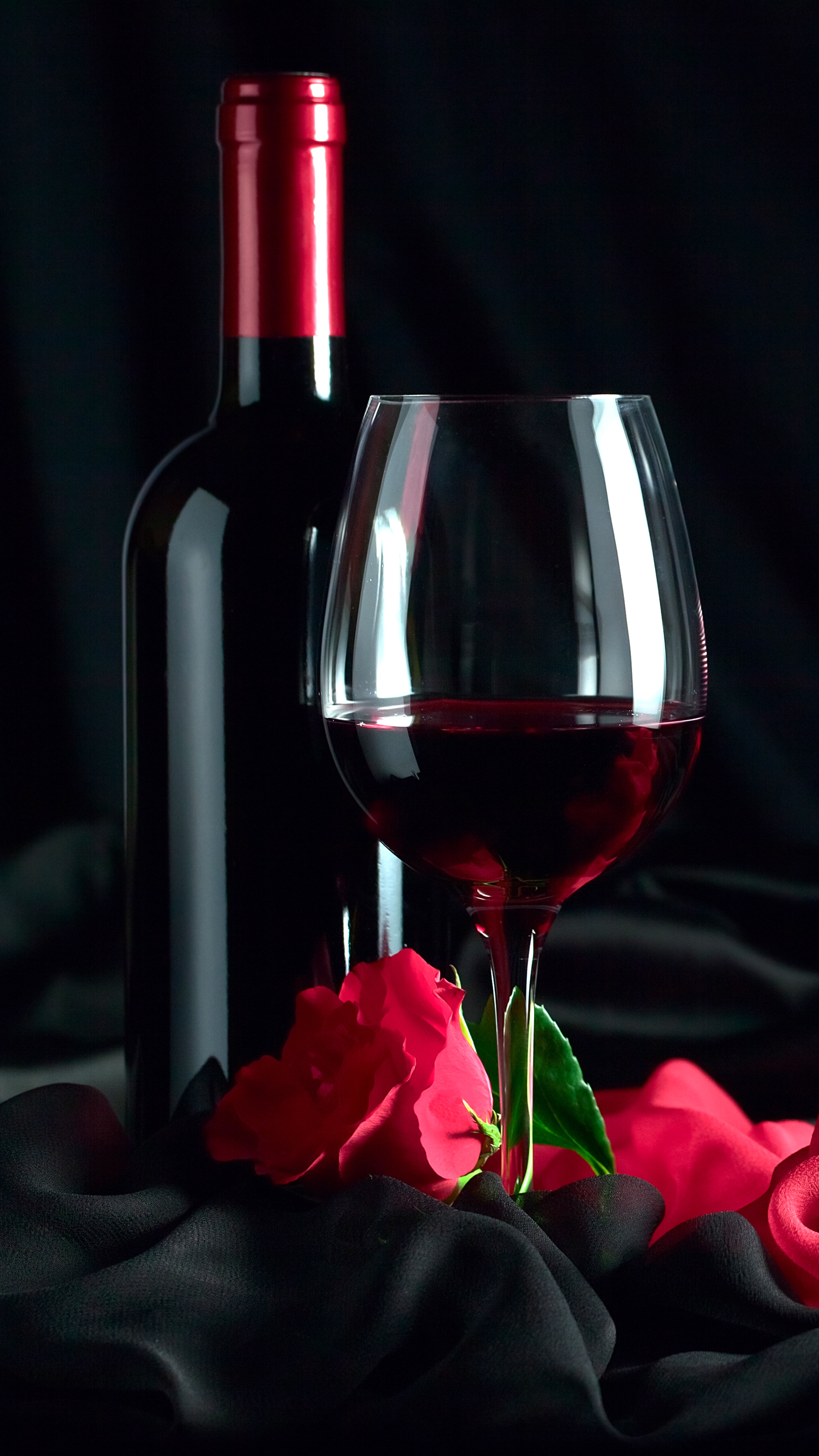 Samsung Galaxy S7 Red Rose and Wine Wallpaper​ | Gallery Yopriceville -  High-Quality Free Images and Transparent PNG Clipart