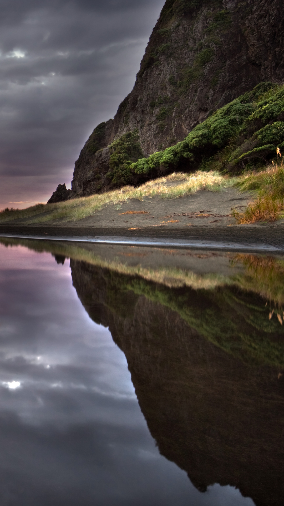 Water Rock Reflection iPhone 7 Plus Wallpaper | Gallery Yopriceville - High-Quality Images and ...