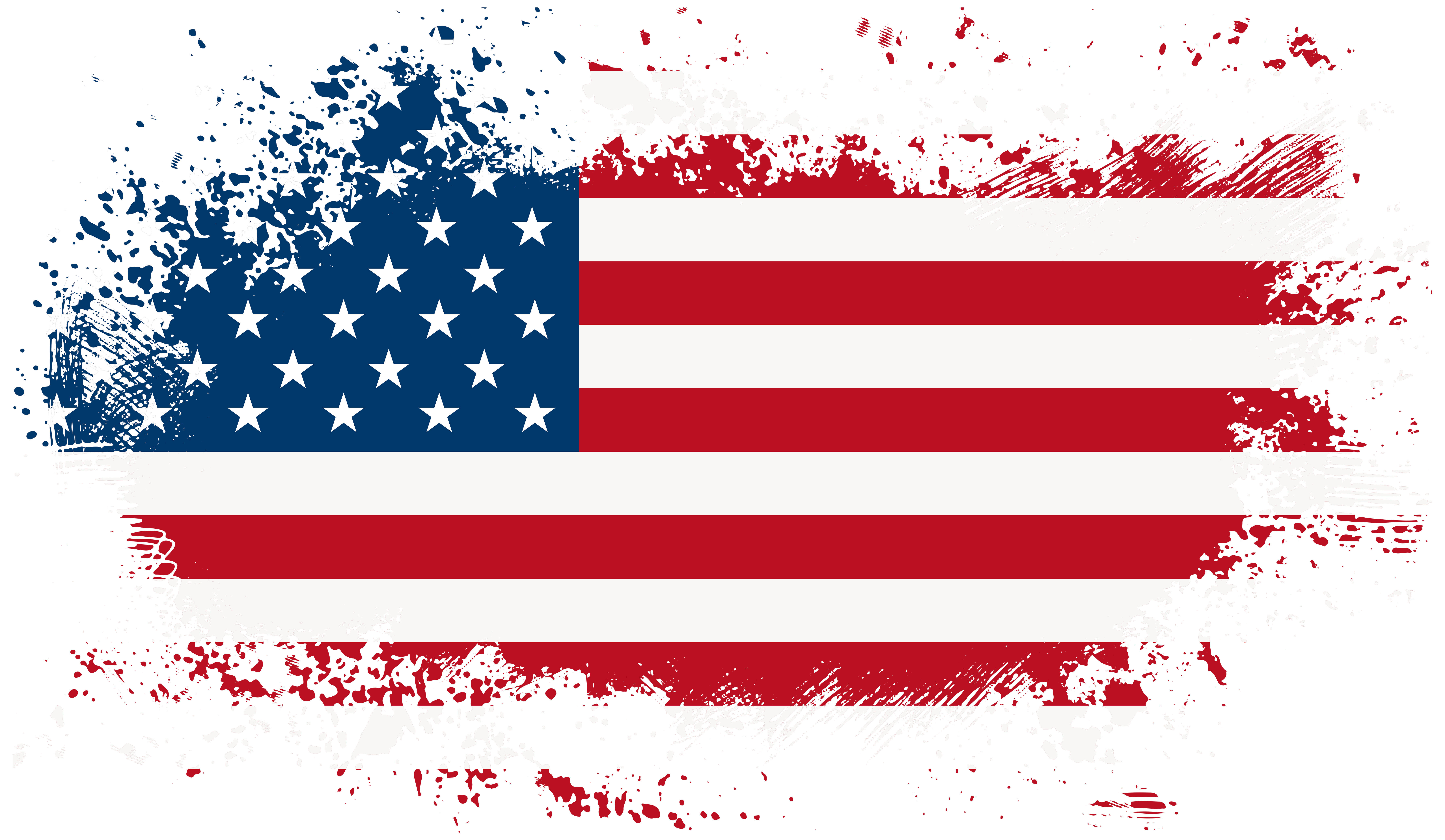 America Flag PNG Clip Art Image | Gallery Yopriceville - High-Quality