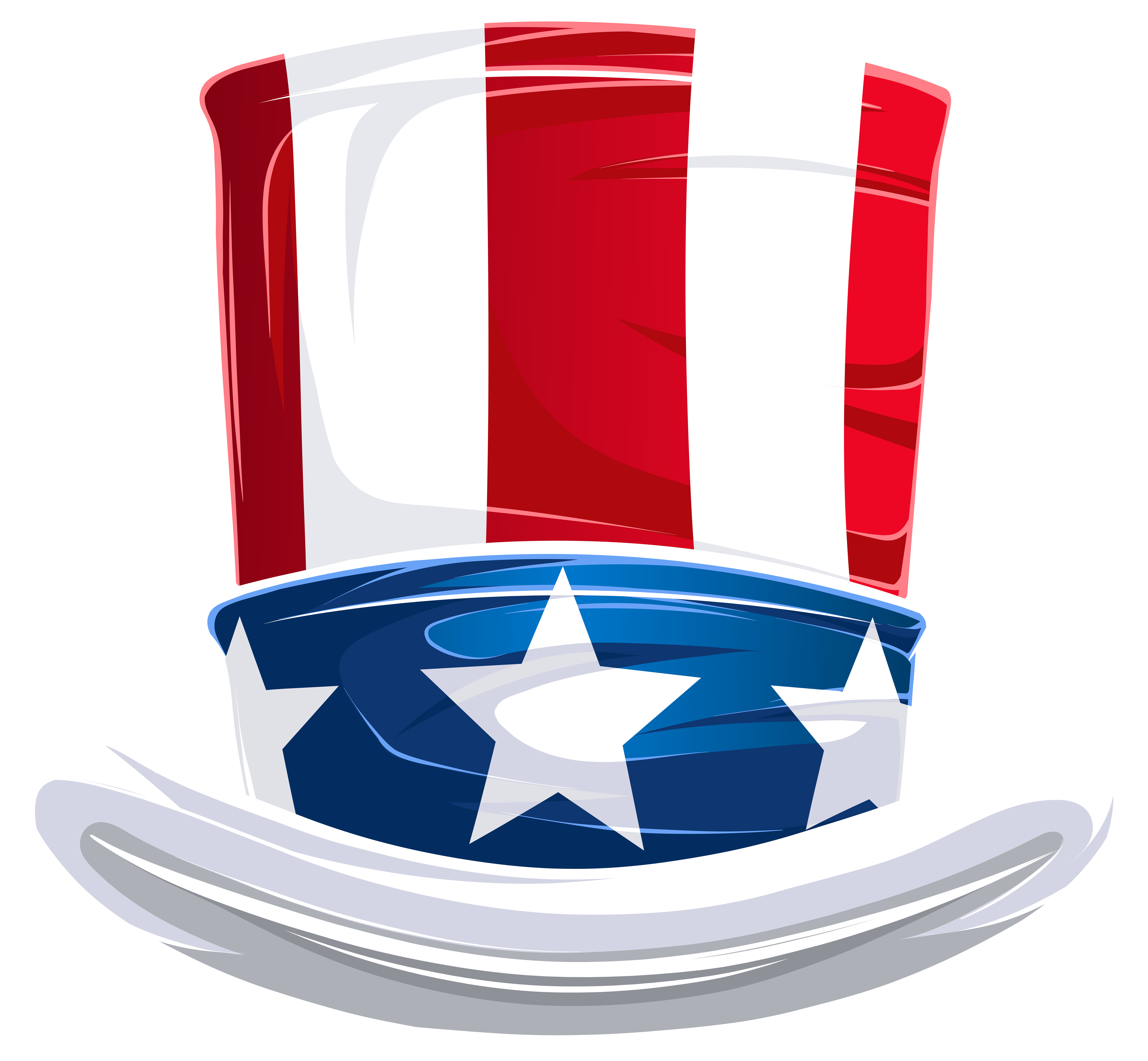 Patriotic Hat PNG Transparent Clipart 