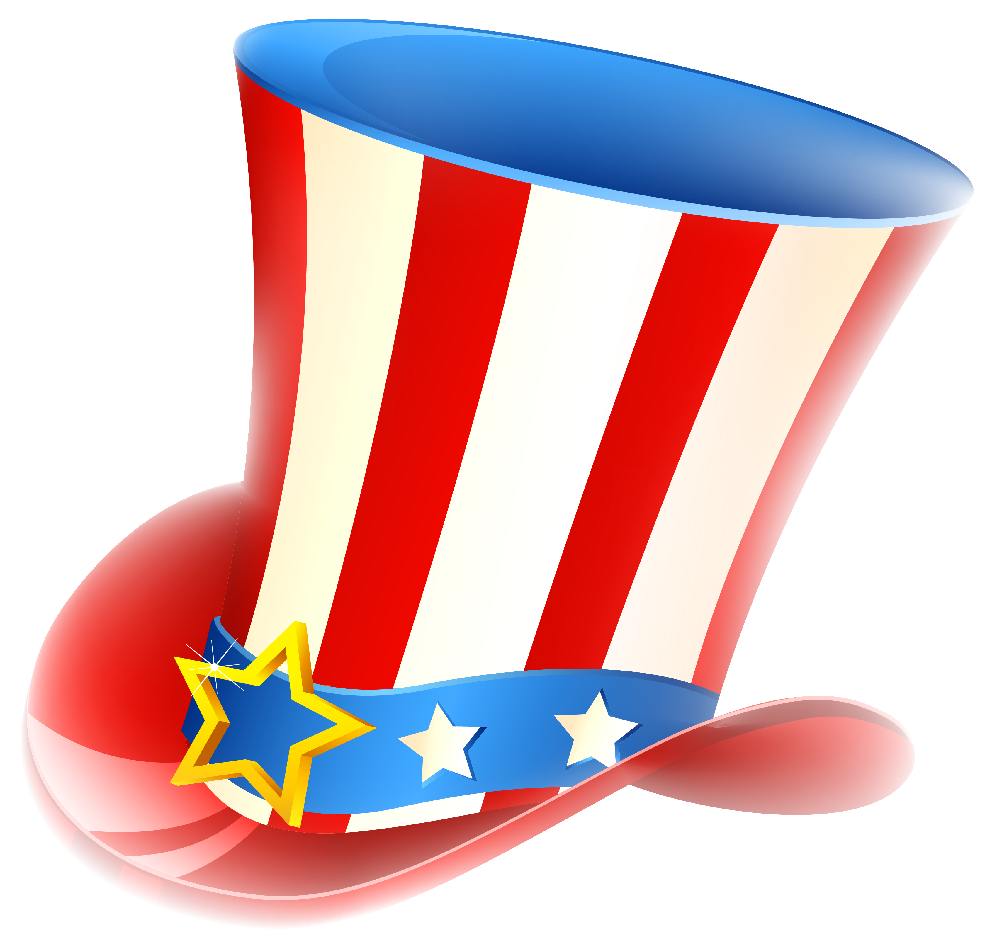 Uncle Sam Hat Memorial Day Color 2D Illustrations 27118471 PNG