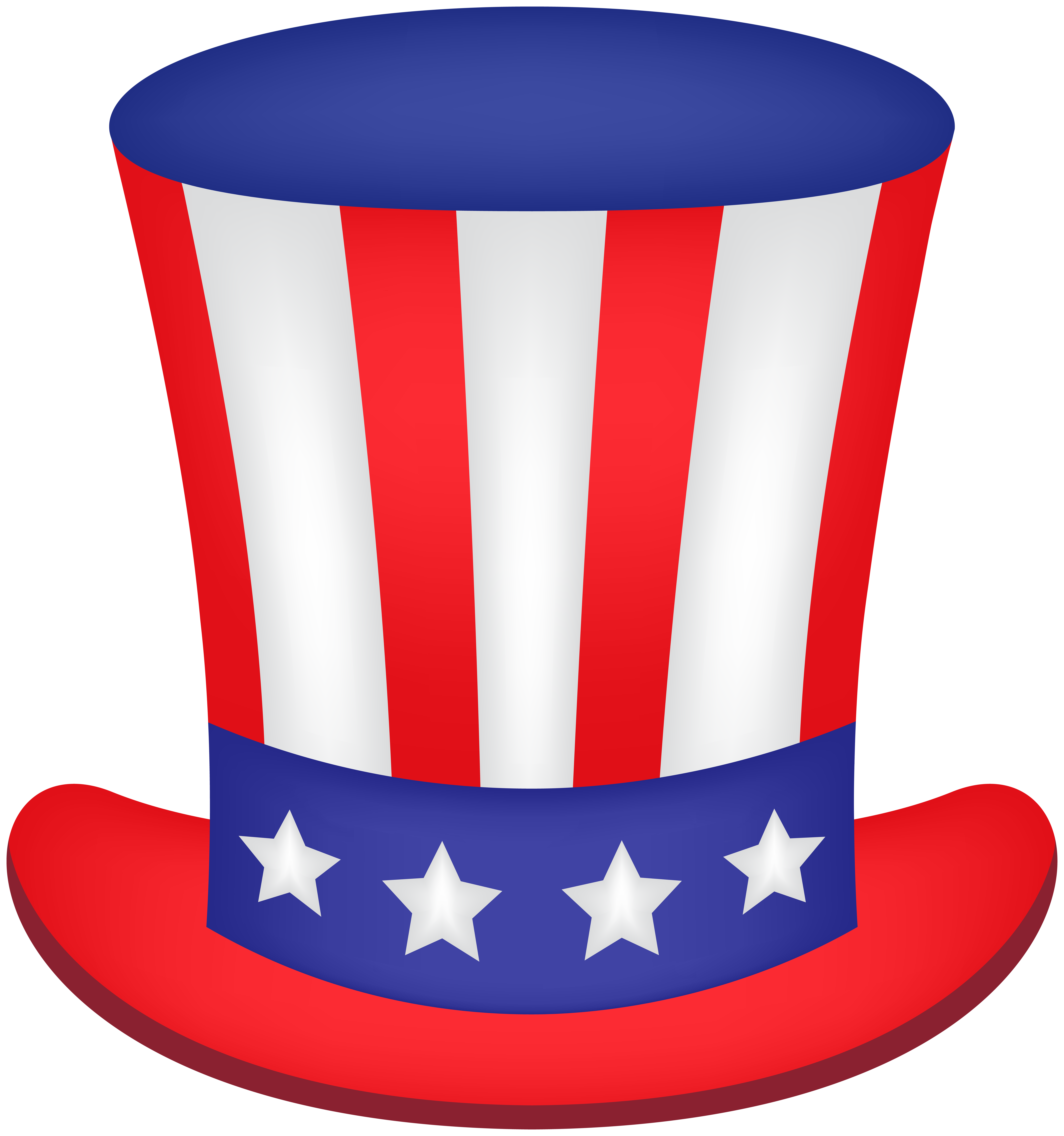 USA Patriotic Hat PNG Clipart 