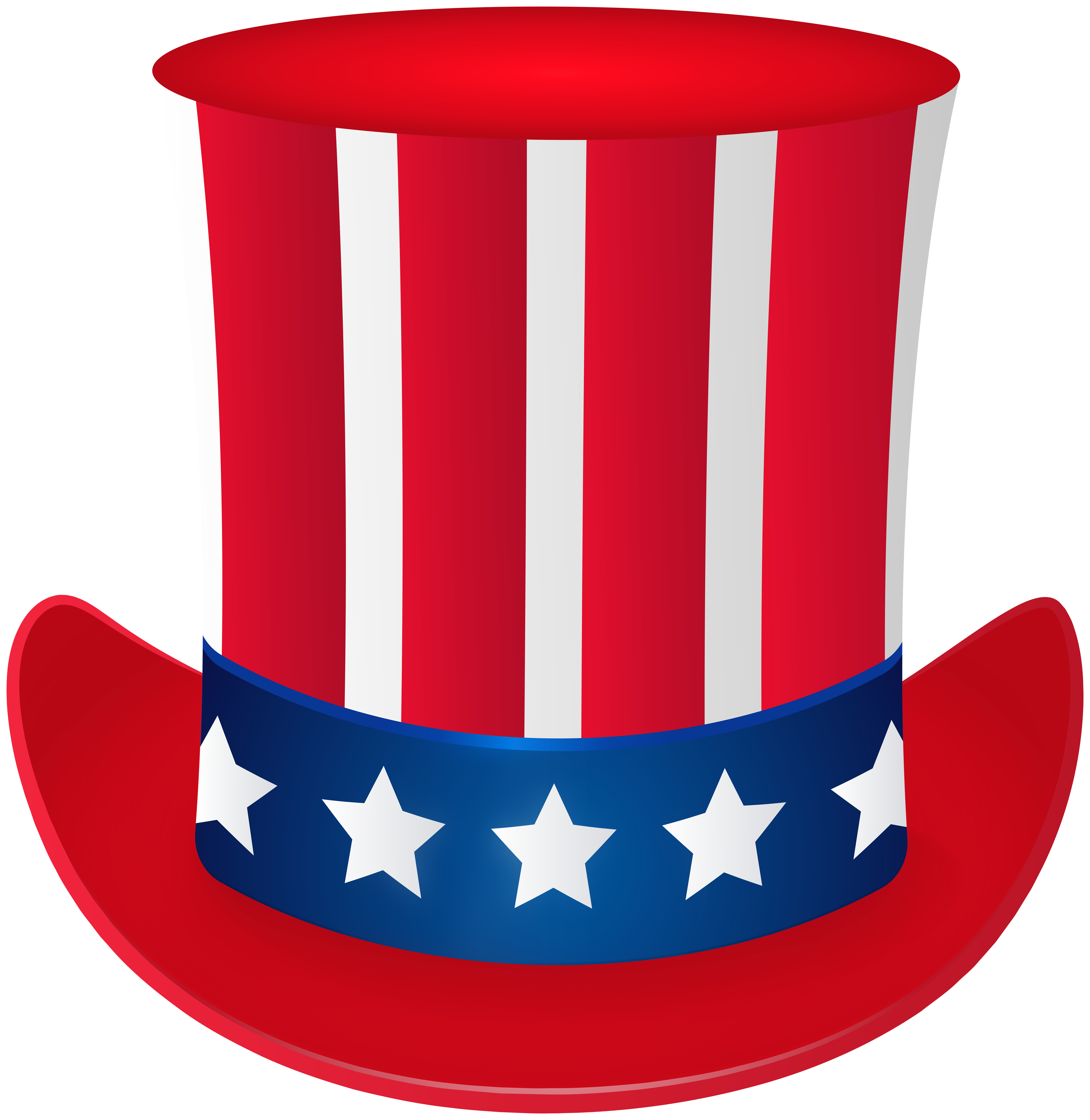 USA Patriotic Hat PNG Clipart 