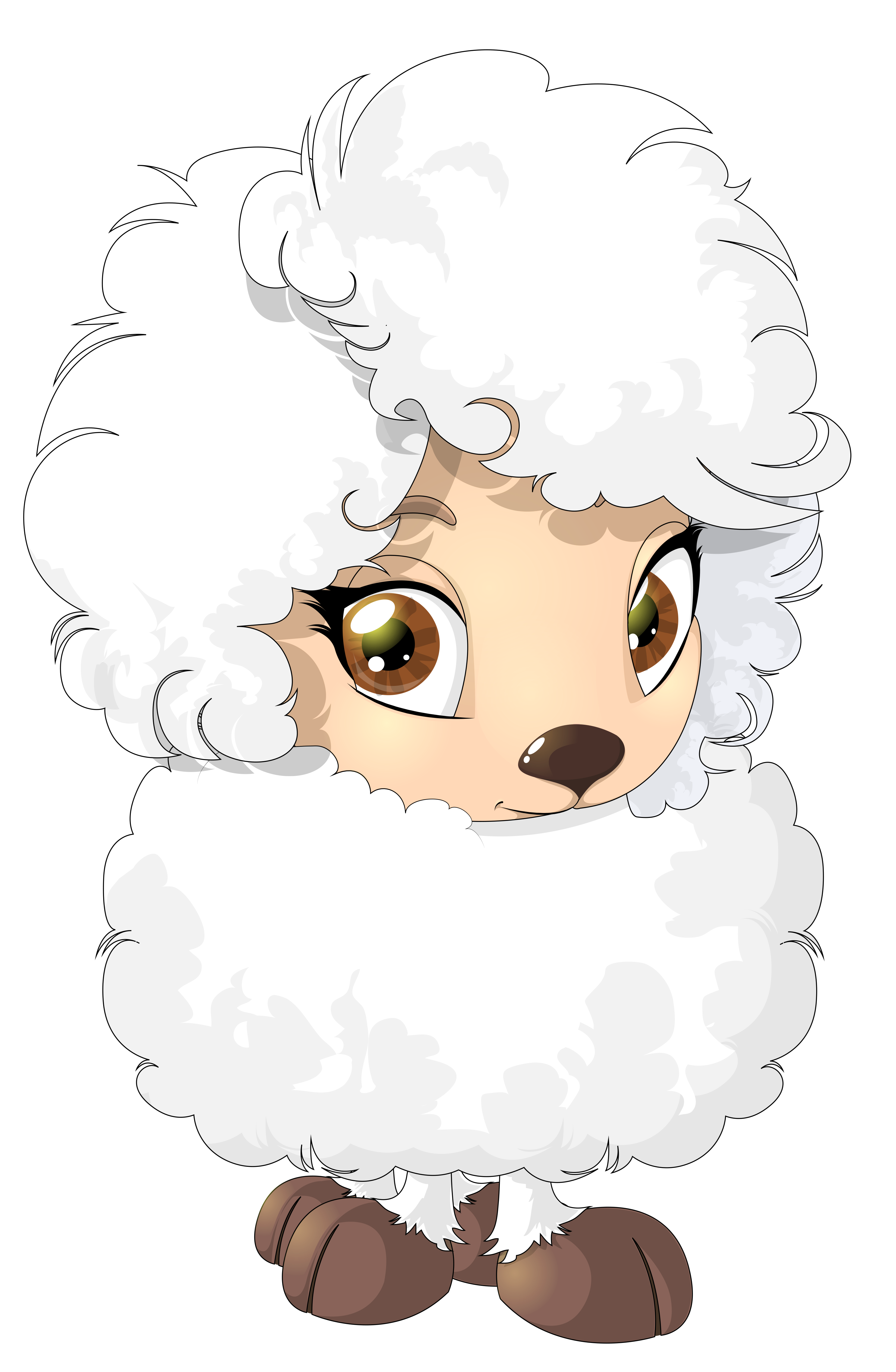 Cute Sheep PNG Clipart Picture | Gallery Yopriceville - High-Quality