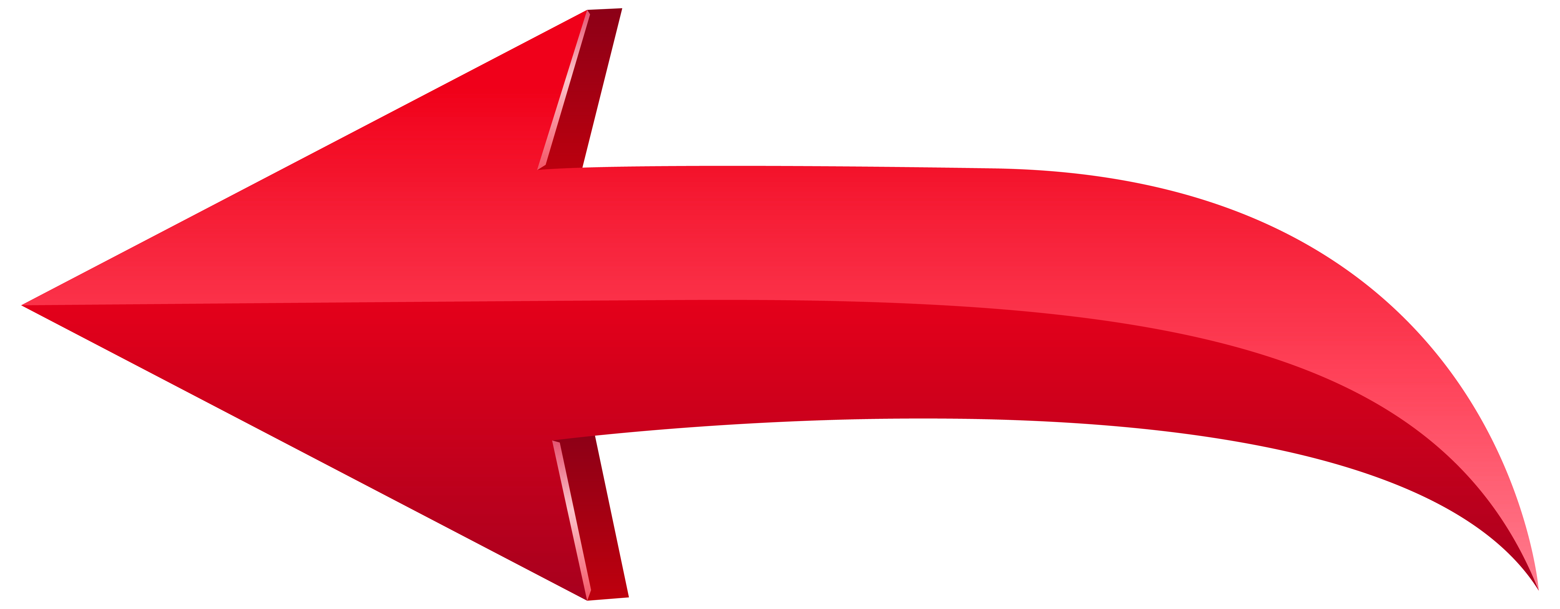Arrow Red Left Png Transparent Clip Art Image Gallery