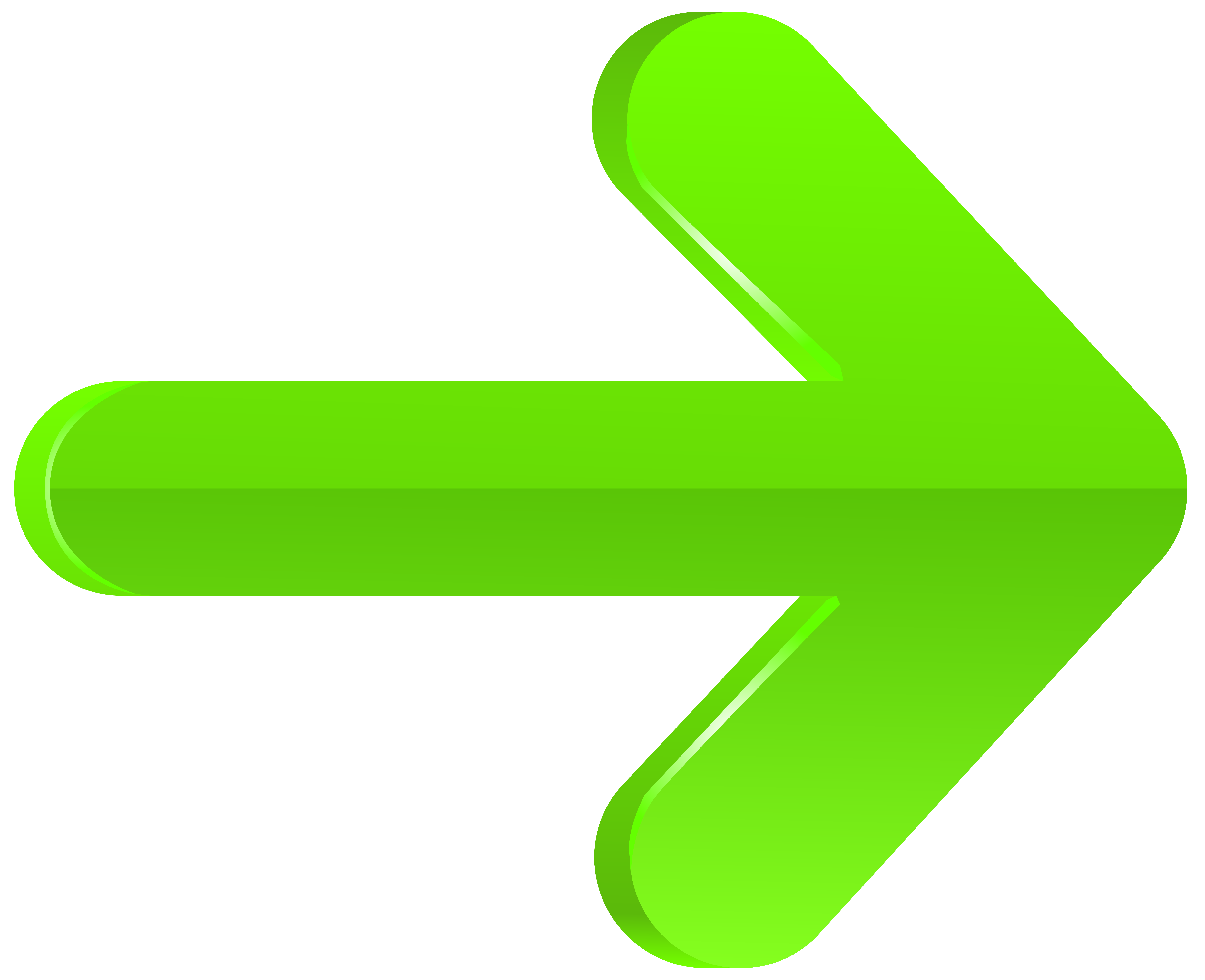 green right arrow