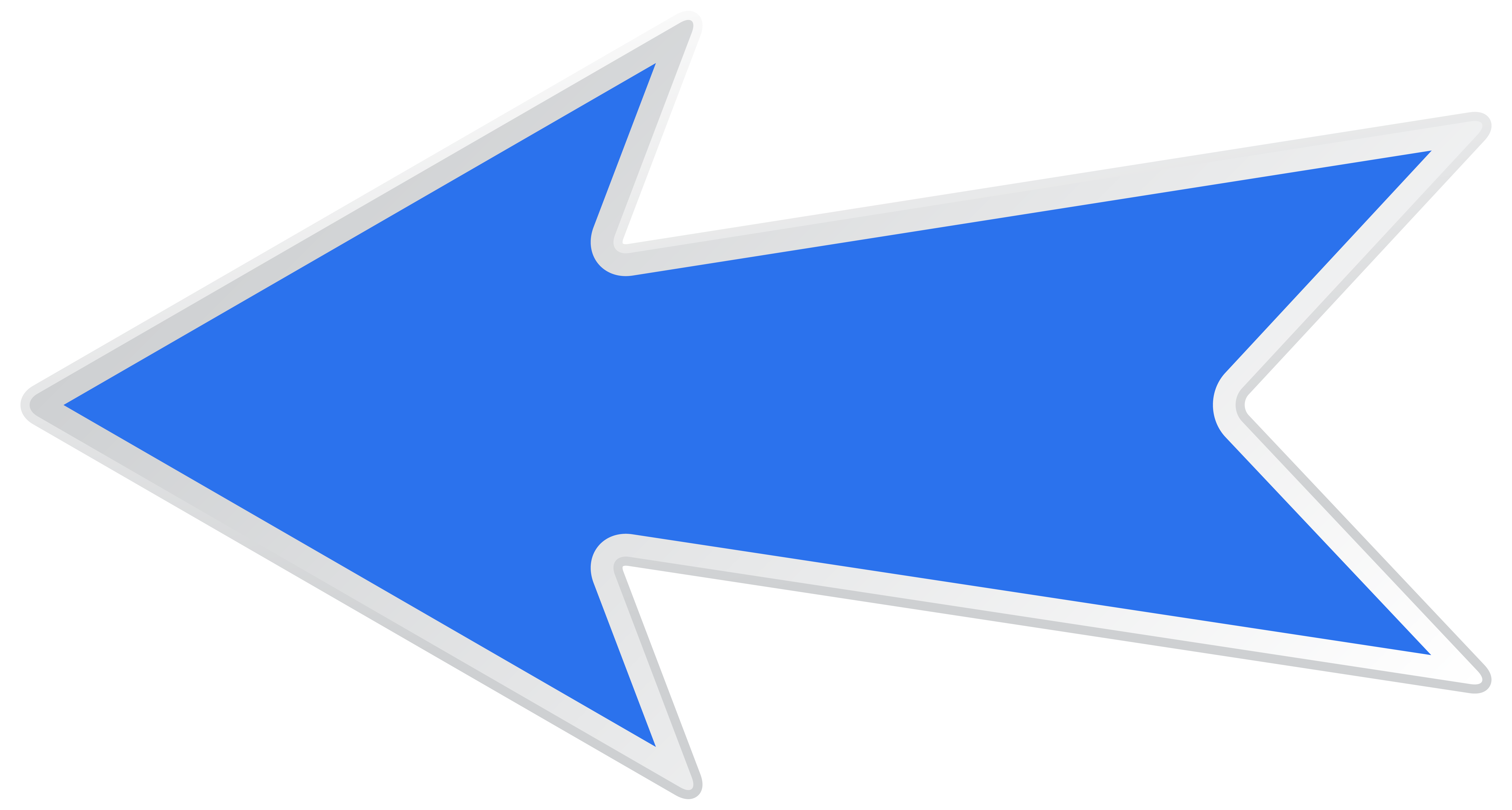blue left arrow