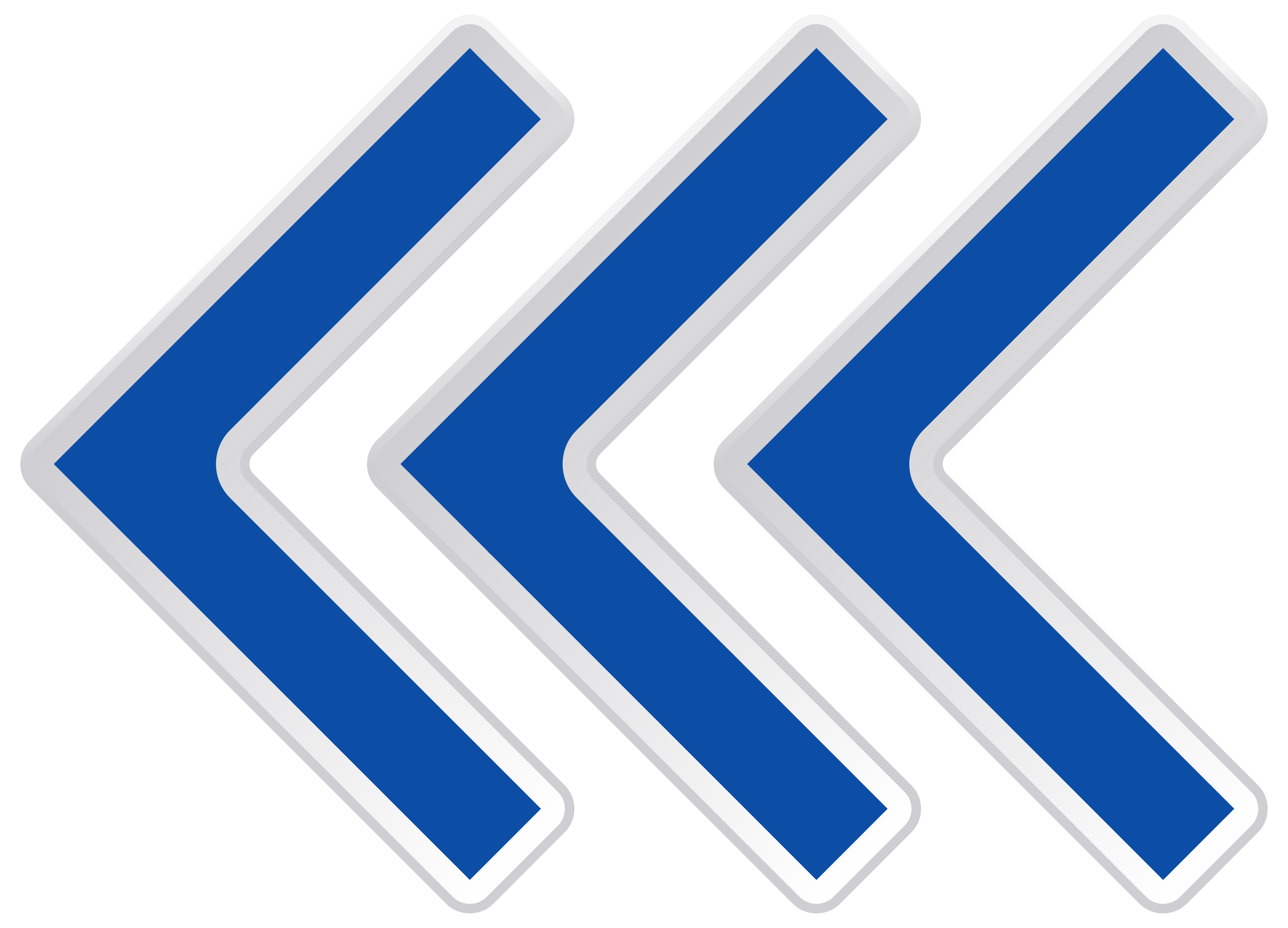 blue left arrow