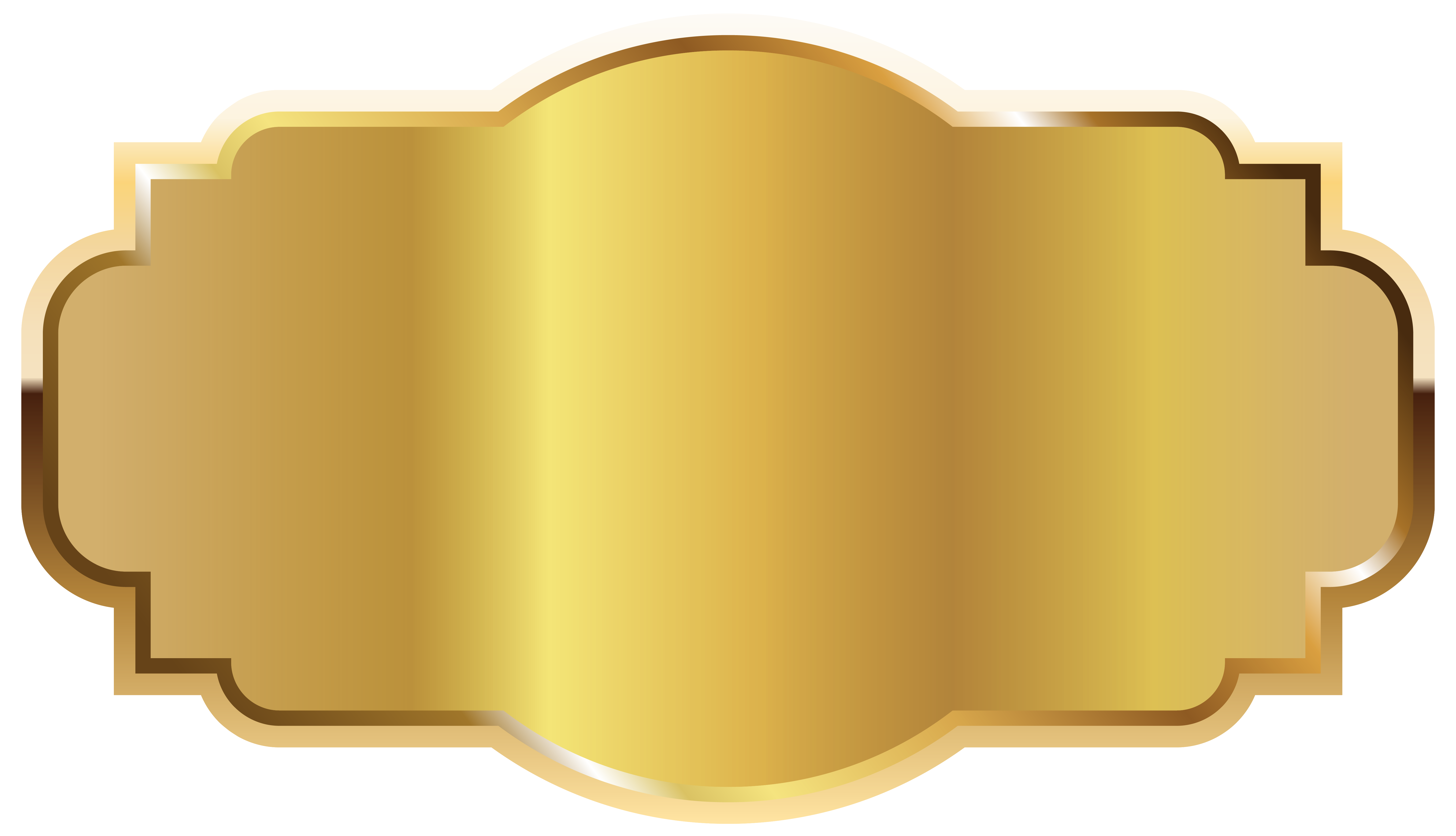 Gold_Label_Template_Clipart_PNG_Image