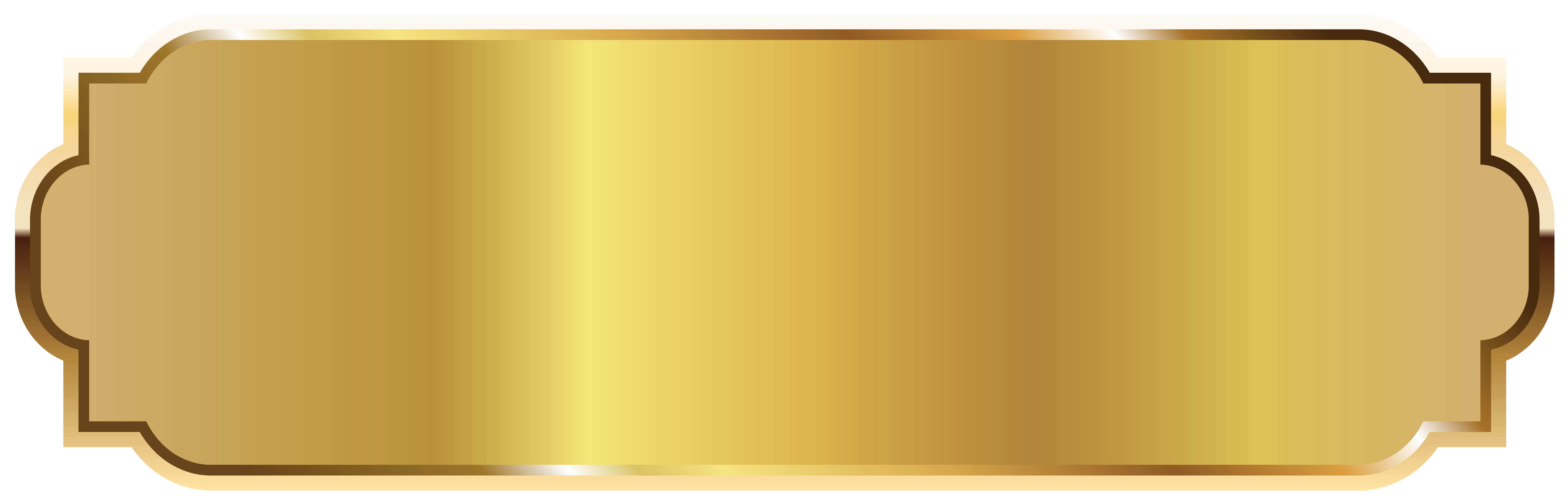 Gold Label Template PNG Picture | Gallery Yopriceville - High-Quality