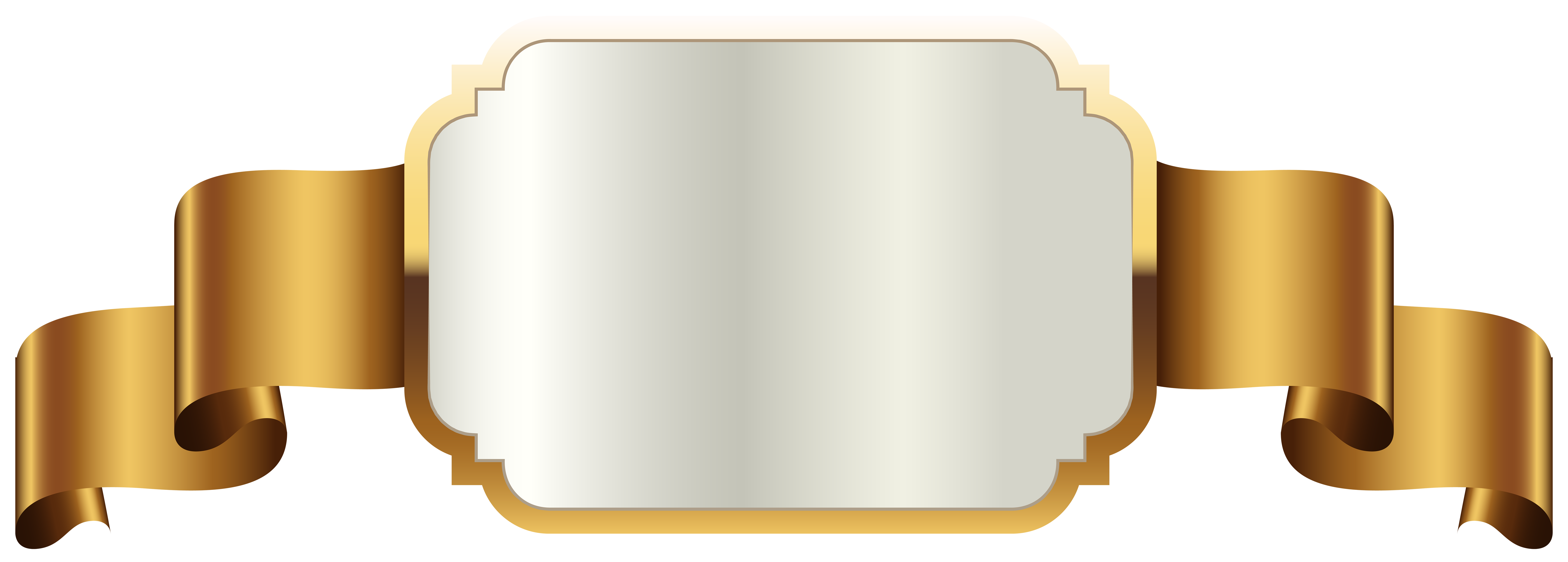 Golden Badge Template Clipart PNG Picture​, Gallery Yopriceville -  High-Quality Images and Transparent PNG Free Clipart