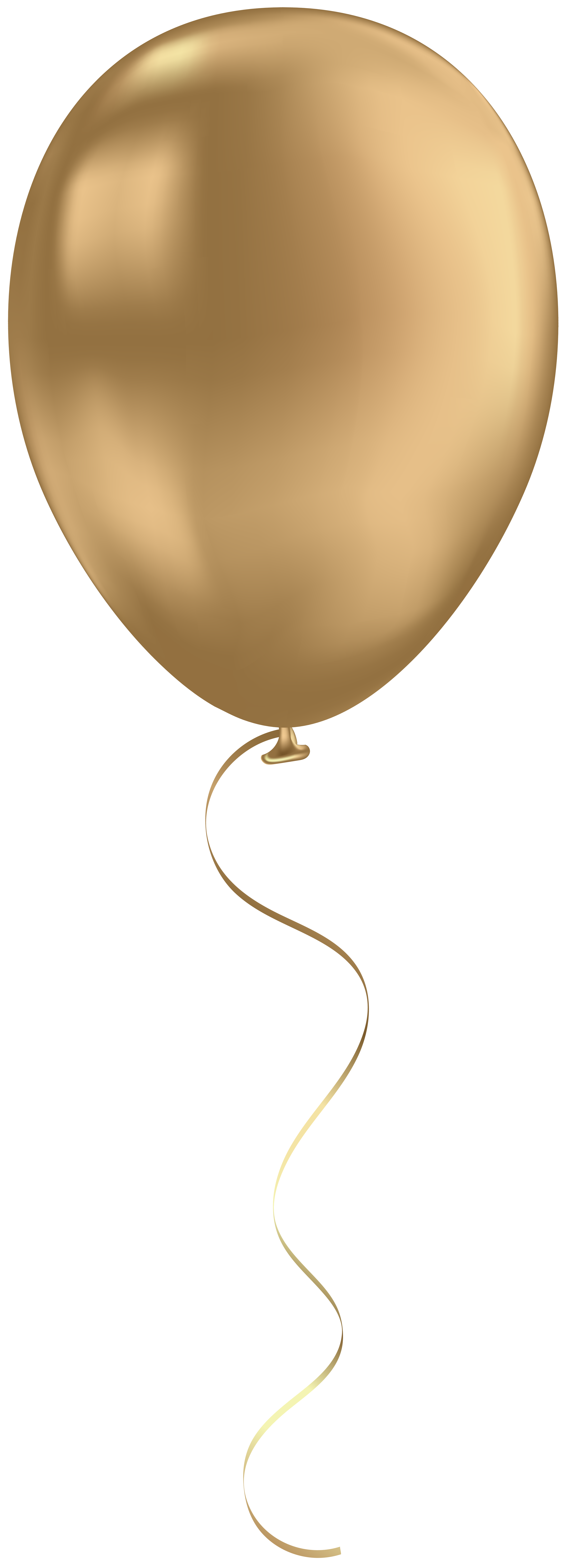 Balloon Gold PNG Clip Art Image | Gallery Yopriceville - High-Quality ...