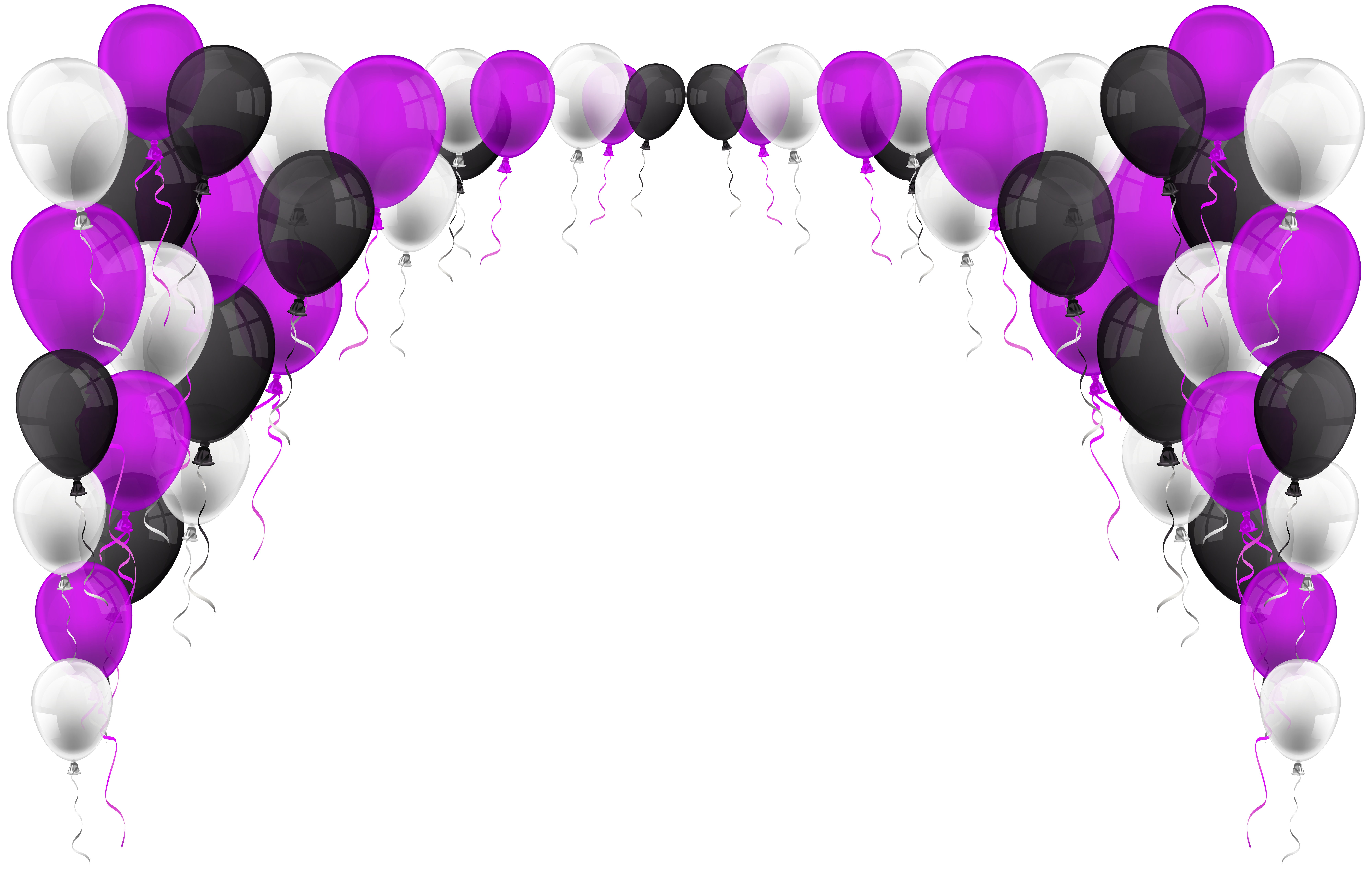 Download Balloons Decoration Transparent PNG Clip Art Image ...