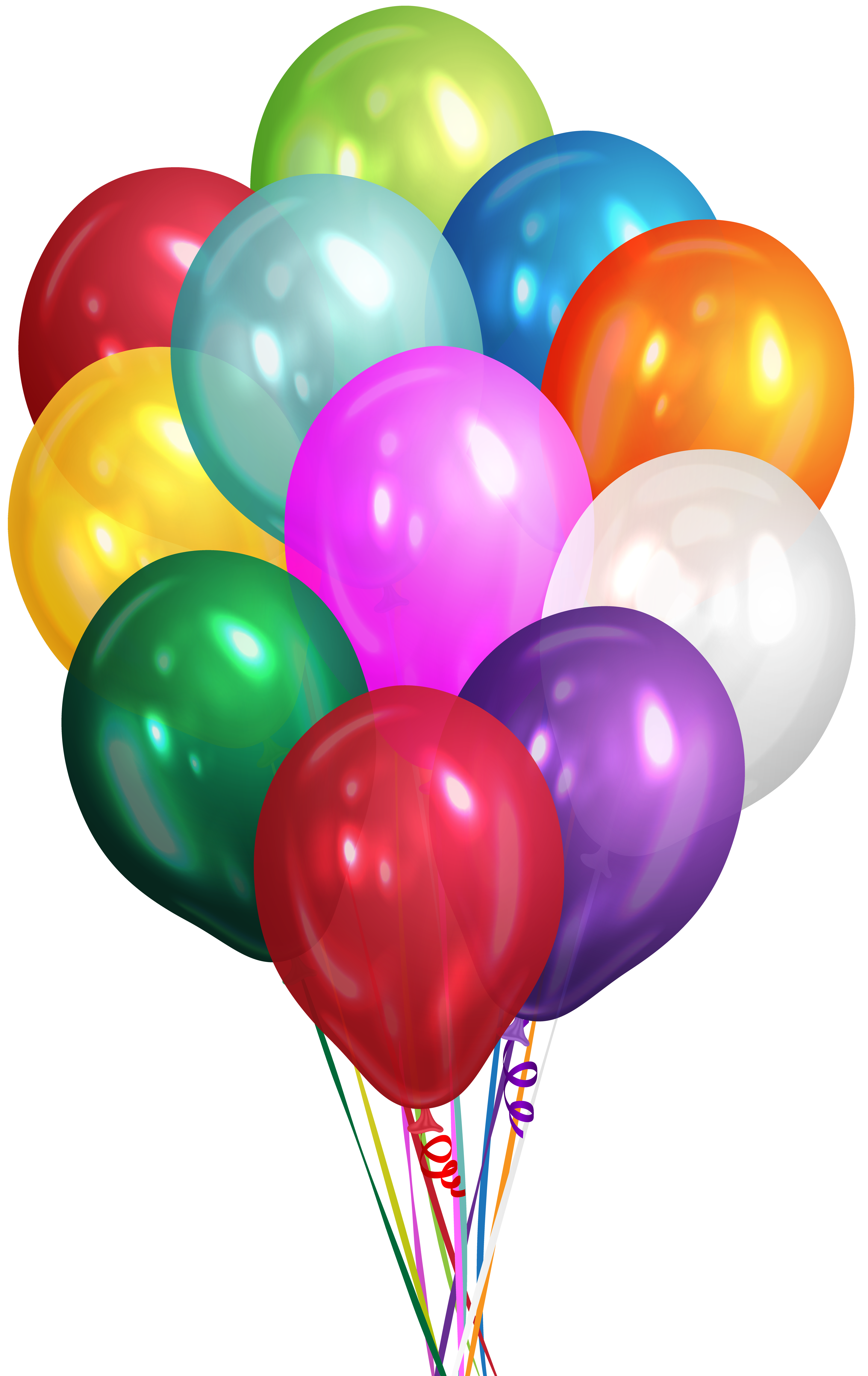 Balloons Transparent Clip Art PNG Image | Gallery Yopriceville - High