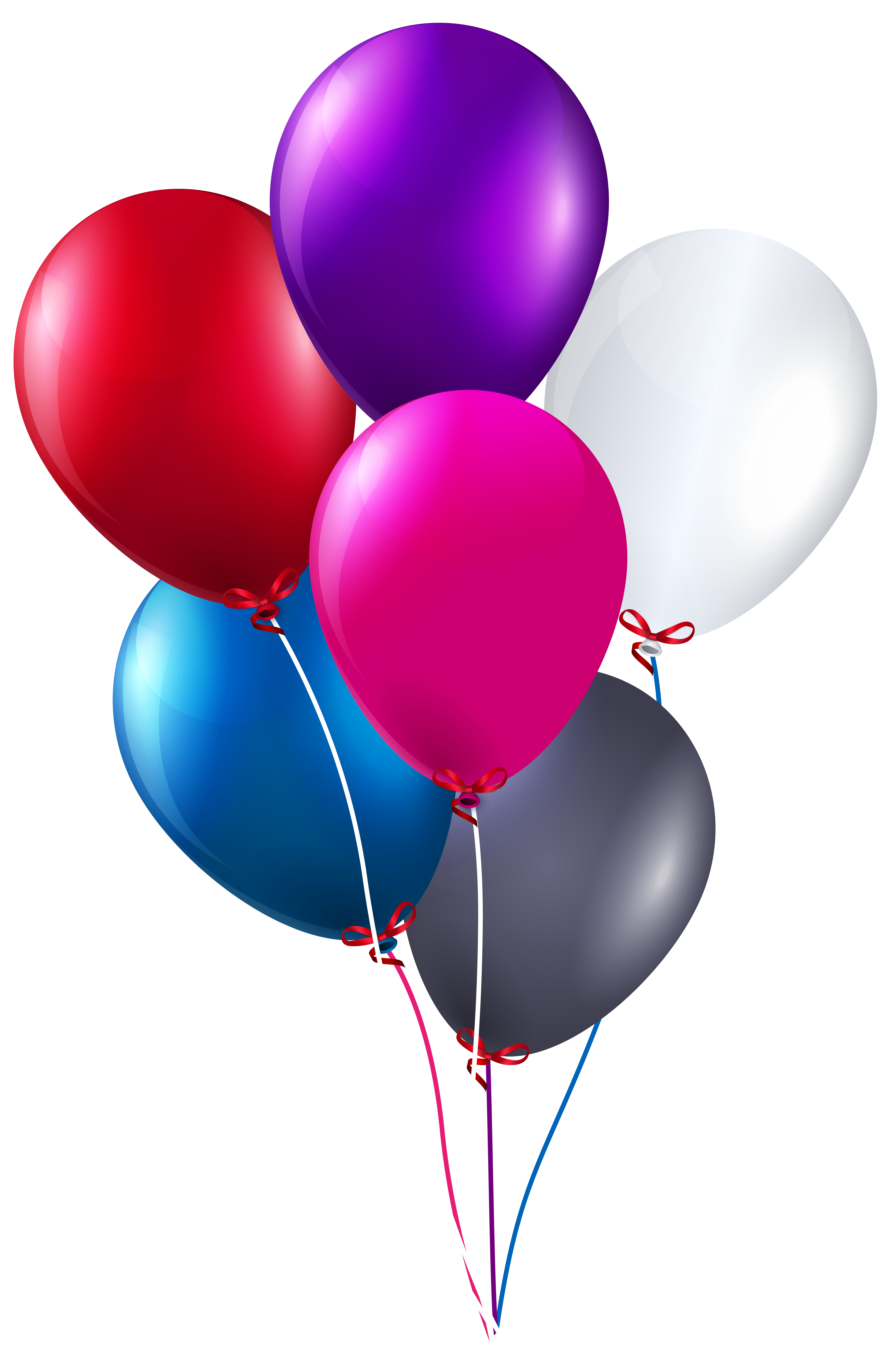 colorful bunch of balloons png clipart image gallery christmas bow border
