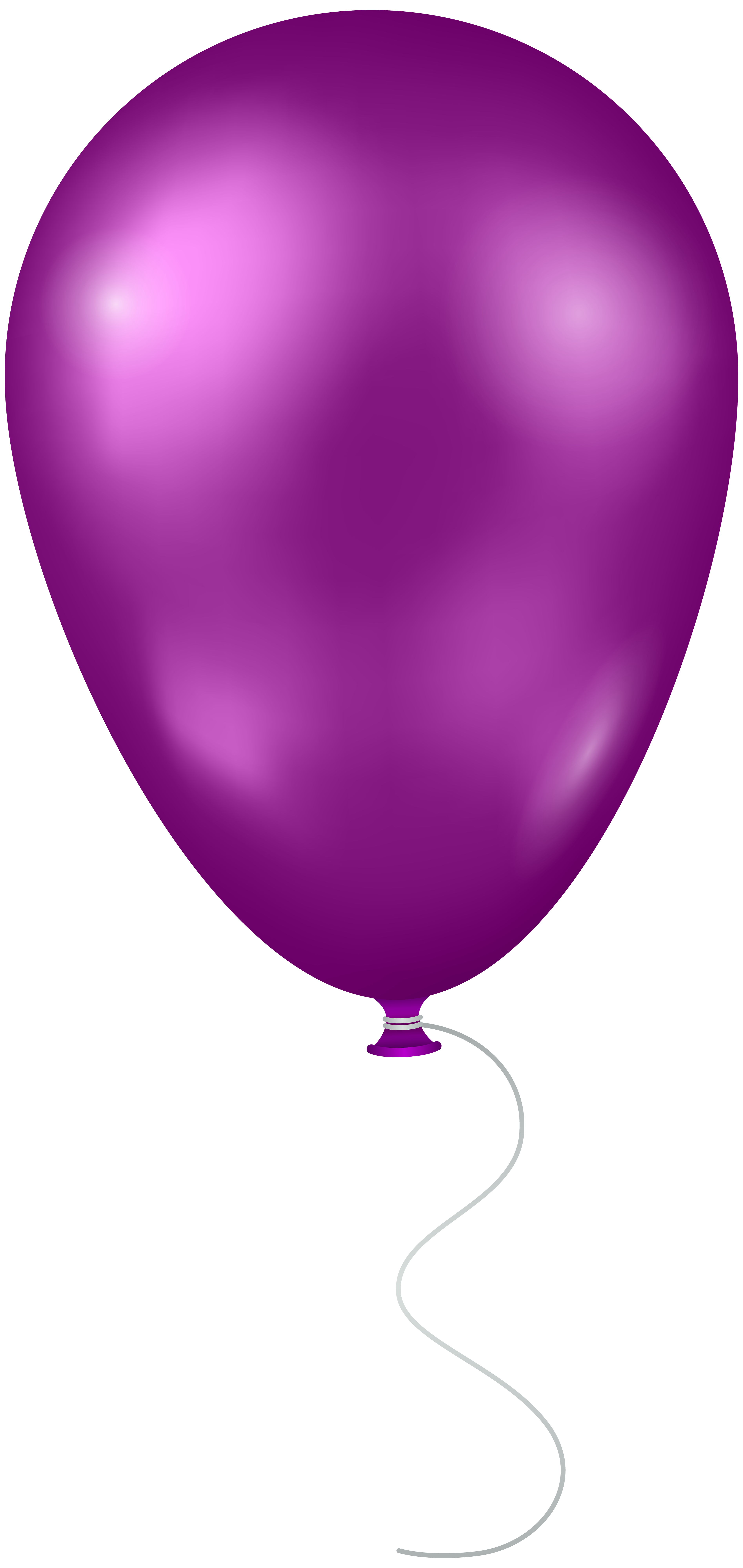 Purple Balloon Transparent PNG Clip Art Image | Gallery Yopriceville ...