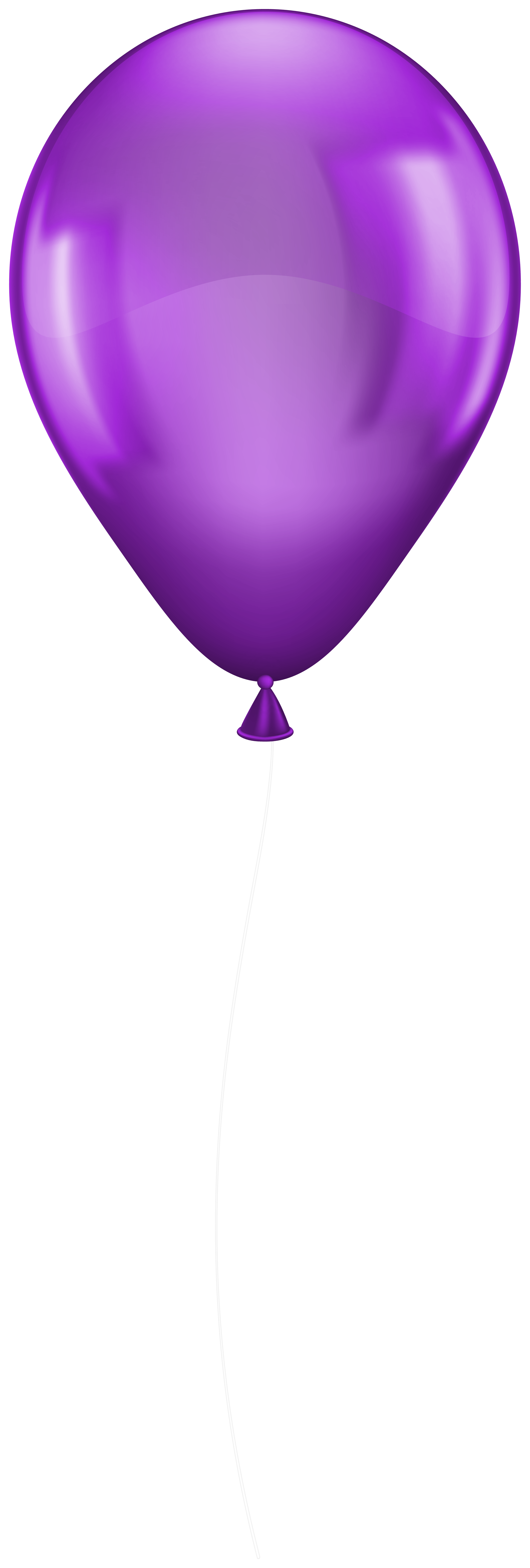 Purple Balloon Transparent PNG Clip Art Image​  Gallery Yopriceville -  High-Quality Free Images and Transparent PNG Clipart