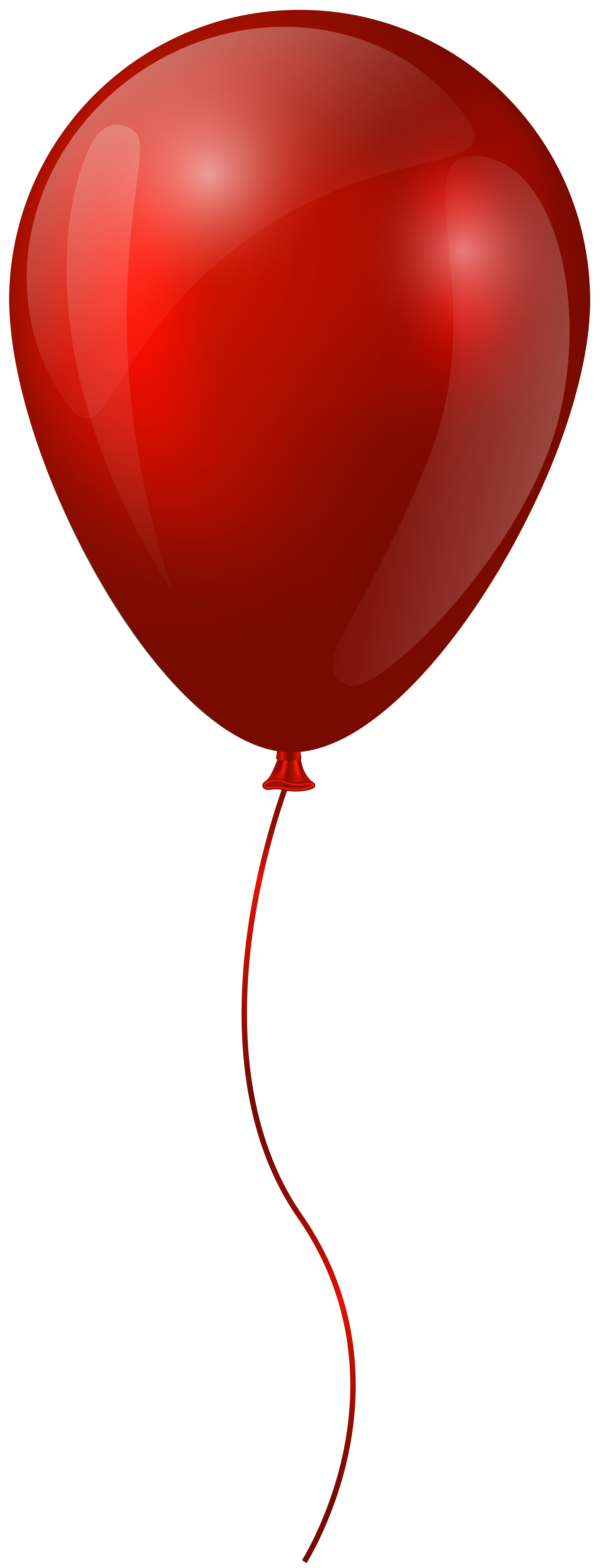 Red Balloon Transparent Clip Art | Gallery Yopriceville - High-Quality