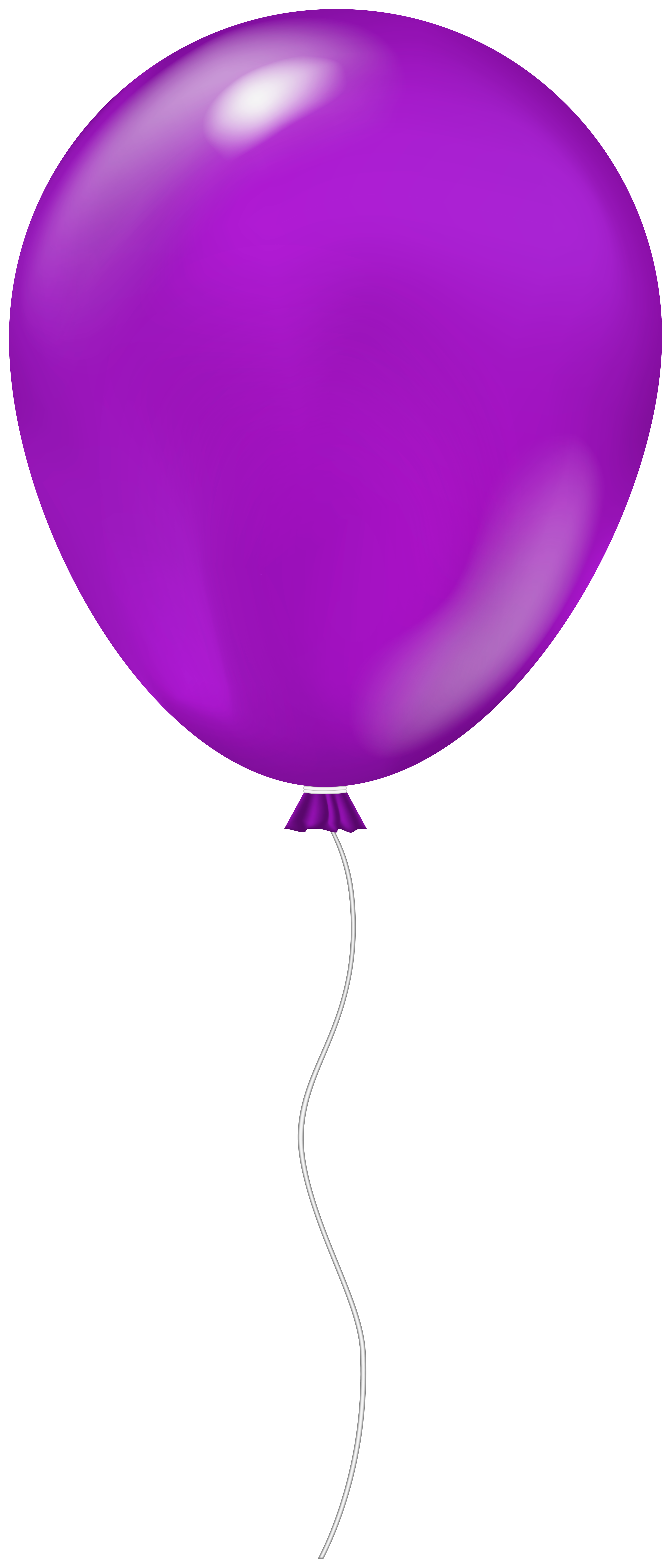 purple balloons