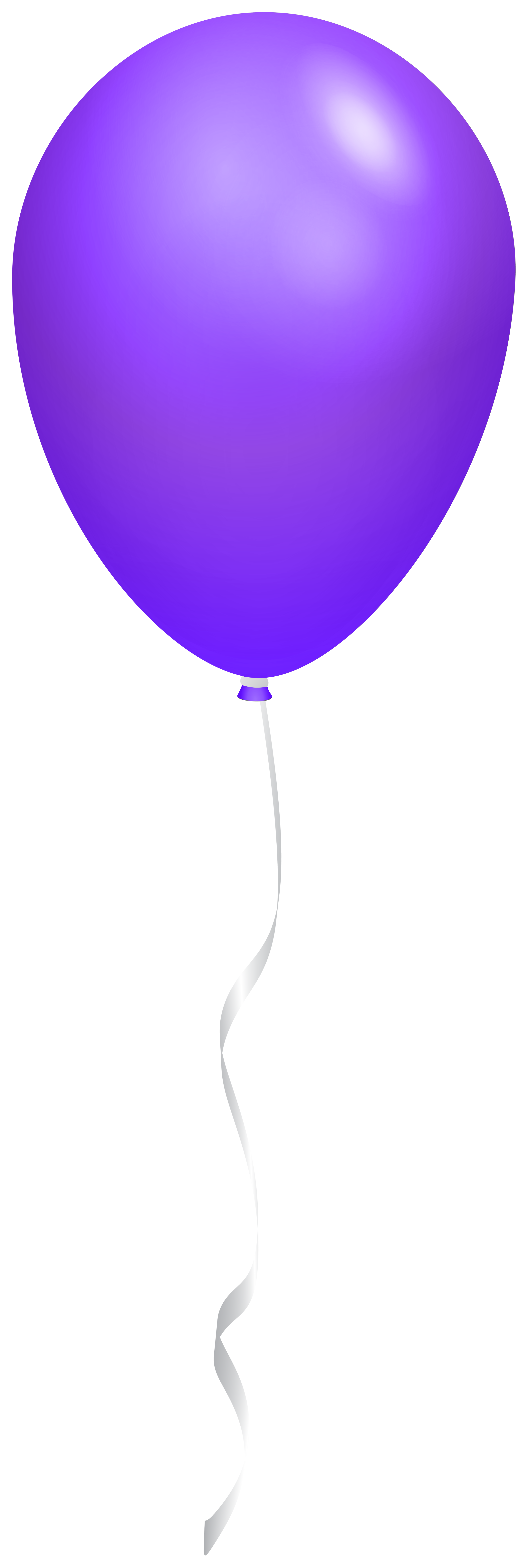 Purple Balloon Transparent PNG Clip Art Image​  Gallery Yopriceville -  High-Quality Free Images and Transparent PNG Clipart