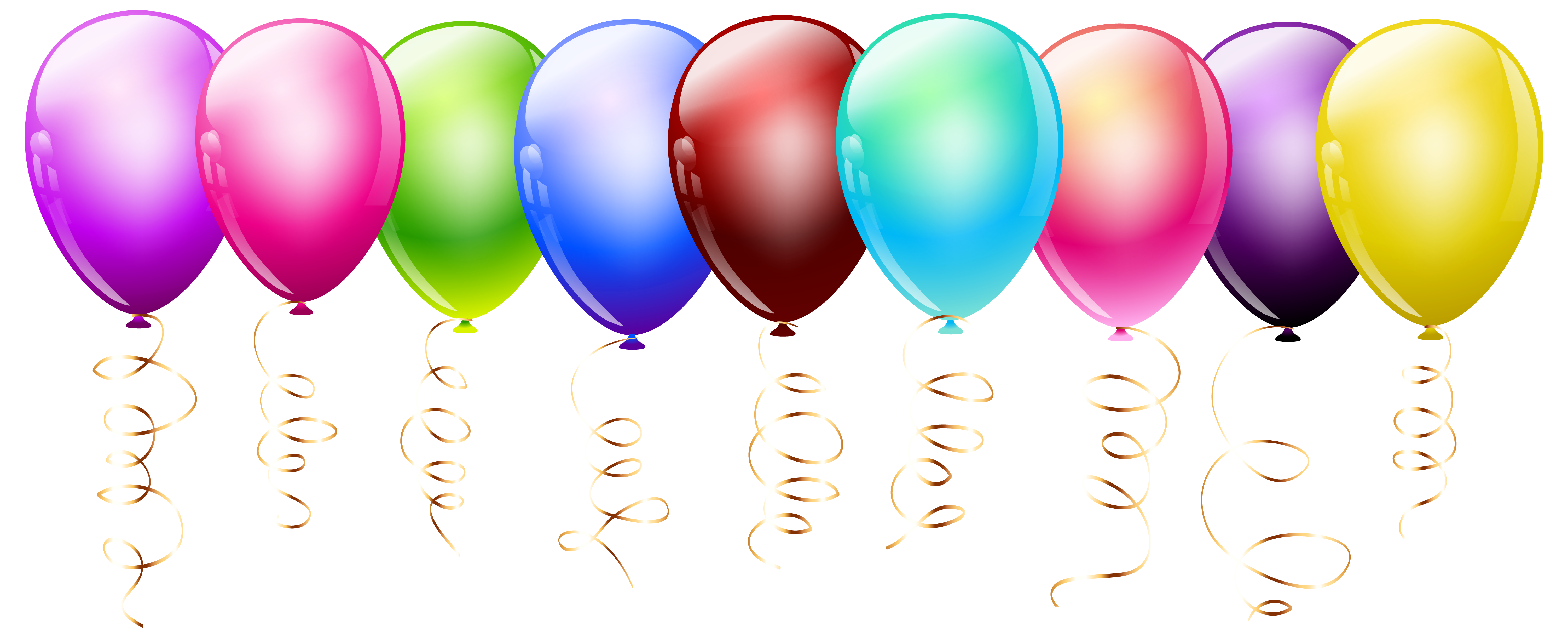 Transparent Balloons PNG Clipart Image | Gallery Yopriceville - High