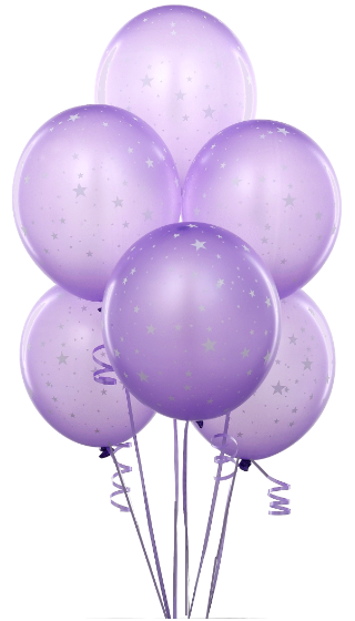 Transparent Balloons Purple Clipart | Gallery Yopriceville - High