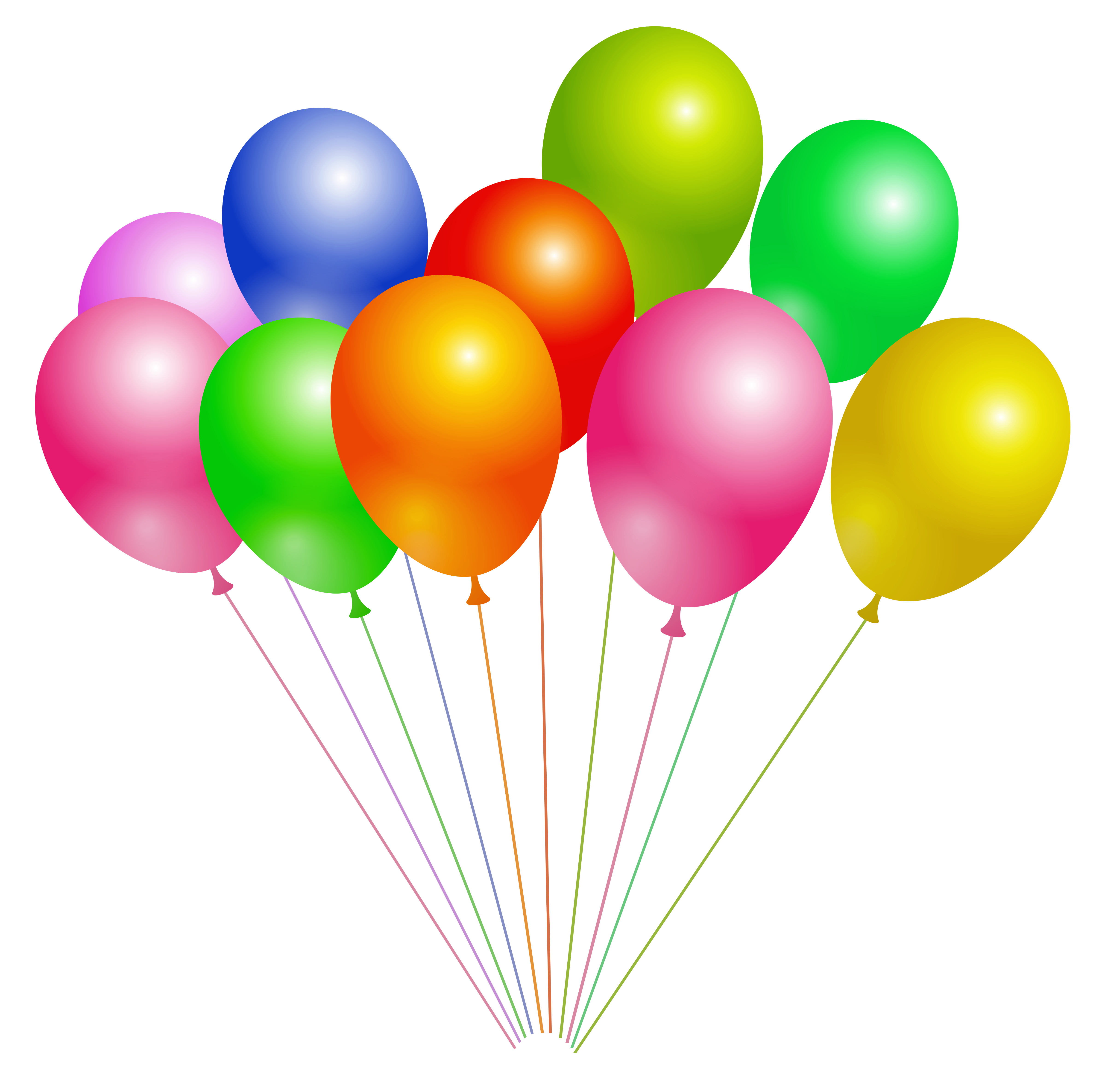 Transparent Baloons PNG Picture | Gallery Yopriceville - High-Quality