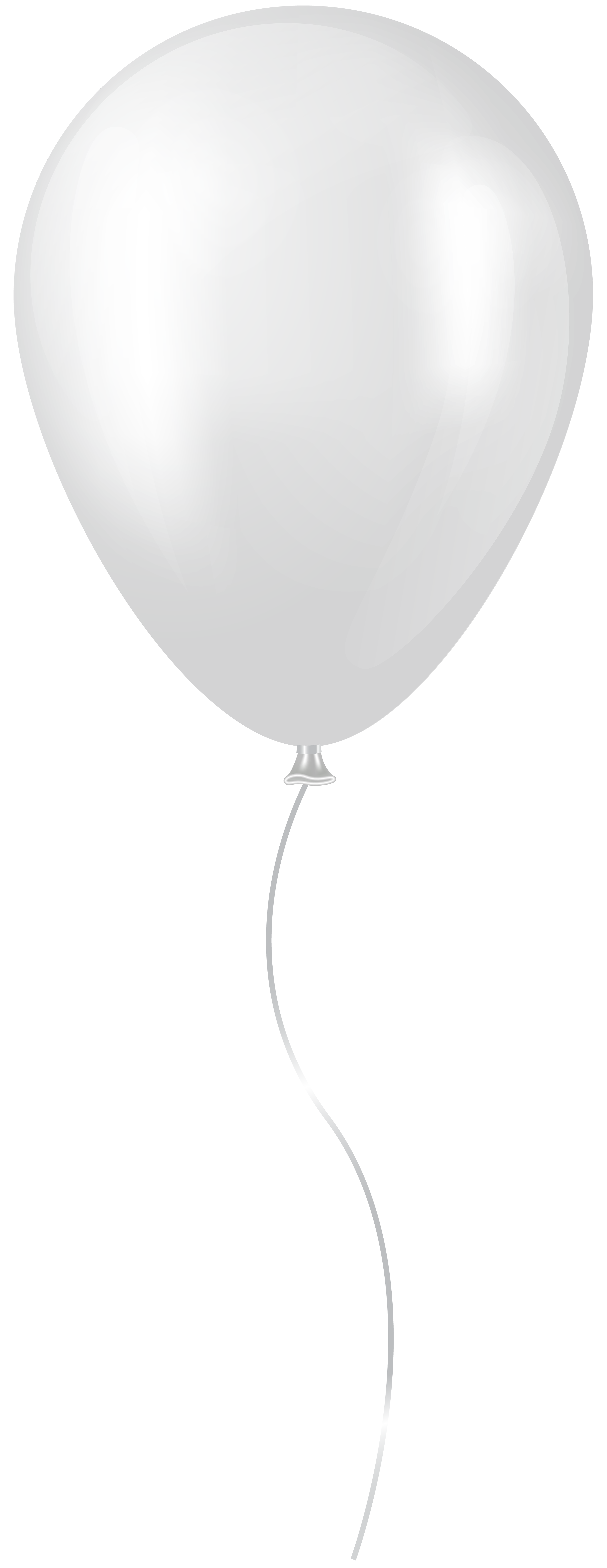White Balloon Transparent Clip Art | Gallery Yopriceville - High ...