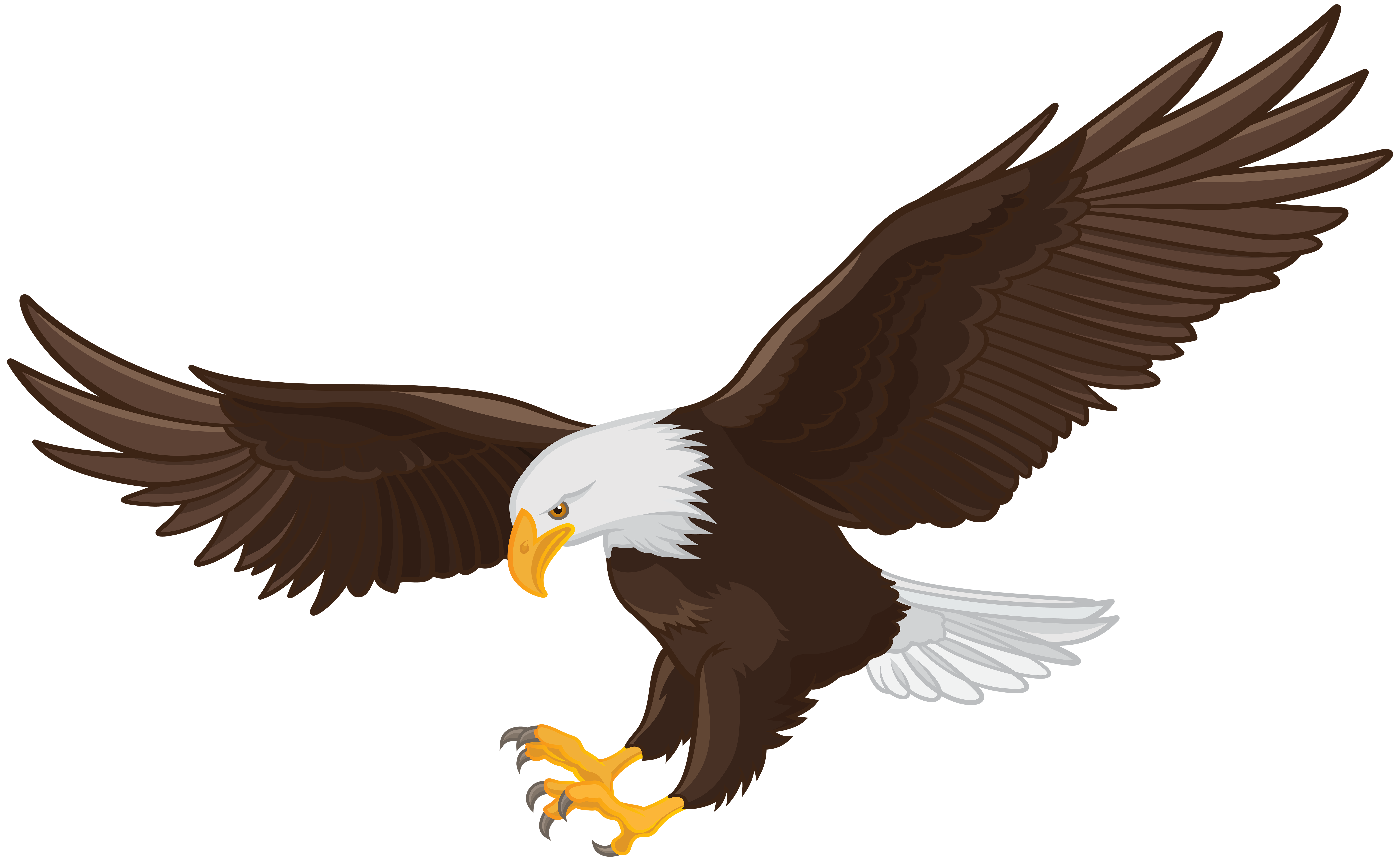 eagle banner clipart