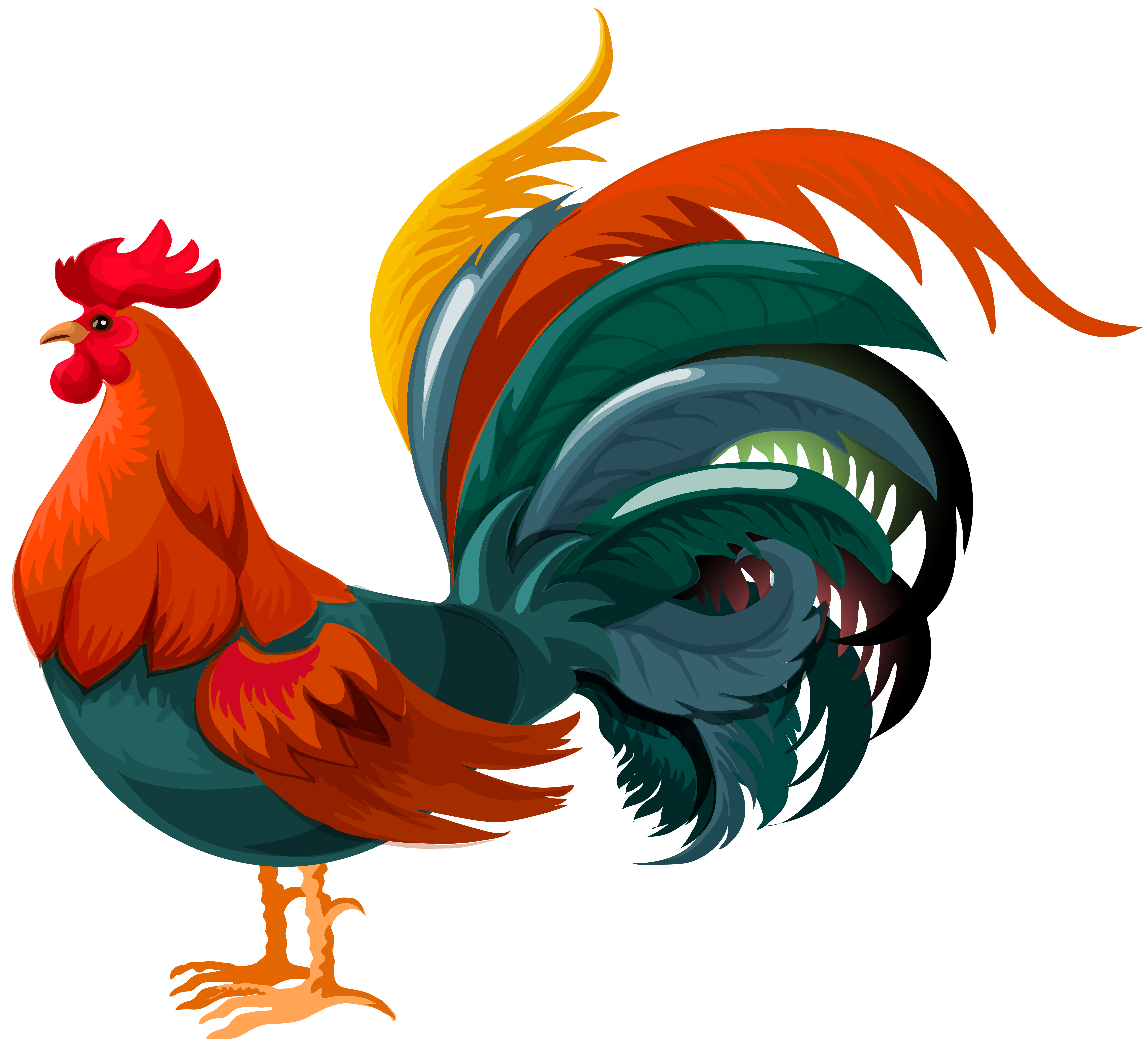 rooster transparent png clip