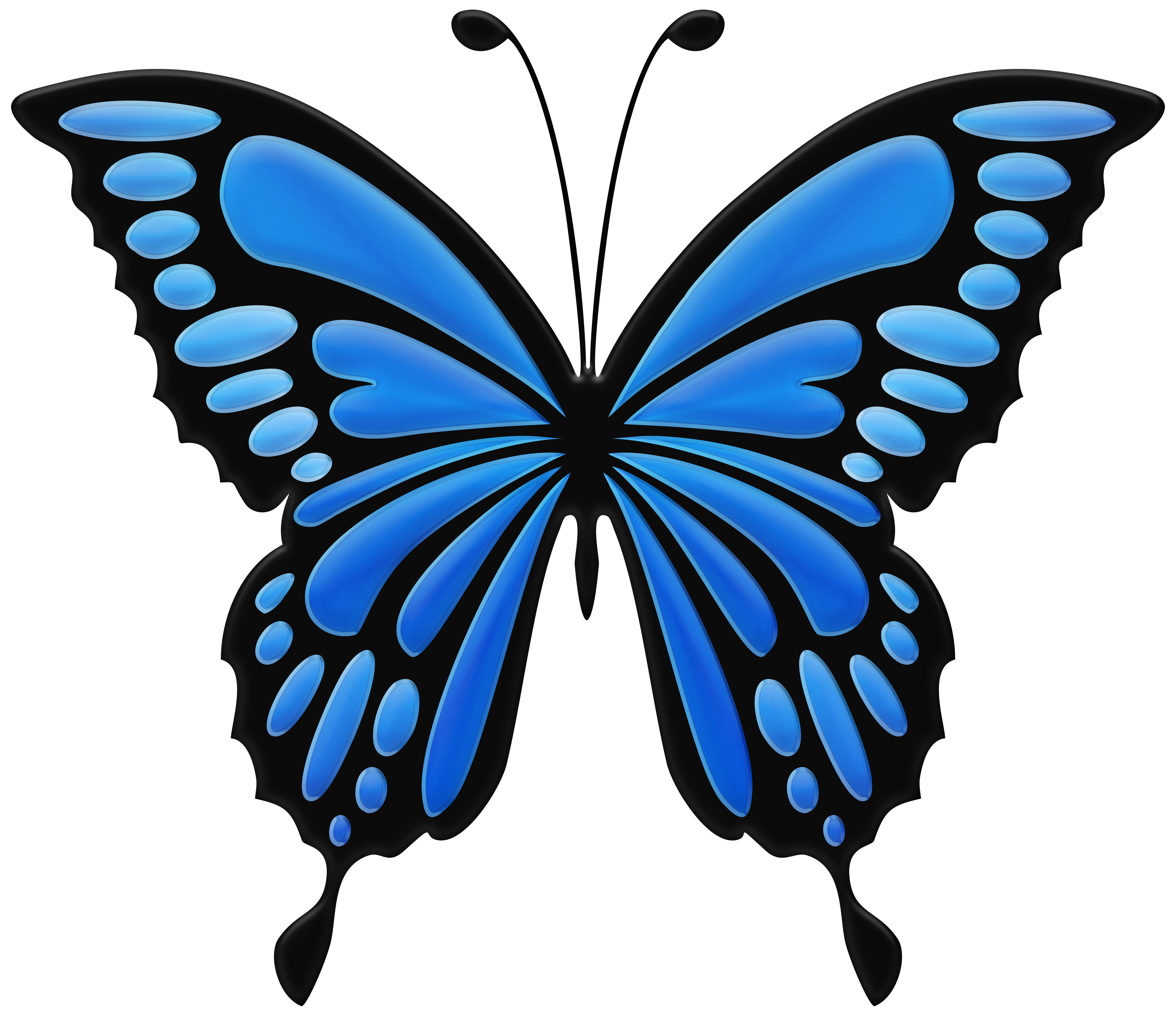 Free Free 184 Blue Monarch Butterfly Svg SVG PNG EPS DXF File