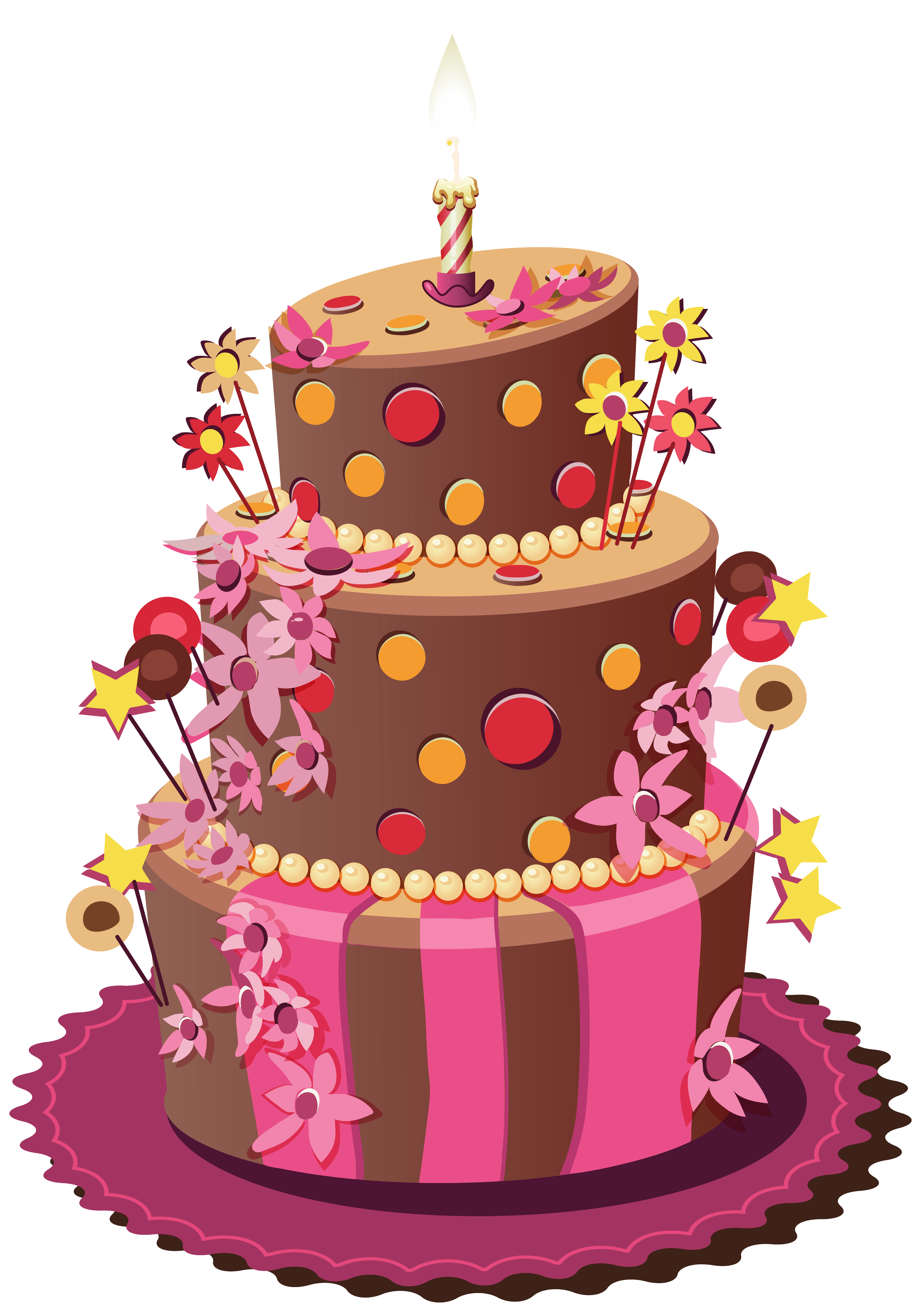 Find hd Page 2 Birthday Cake Vector Png - Happy Birthday Chocolate Cake Png,  Transparent … | Latest birthday cake, Birthday cake with candles, Cupcake  birthday cake