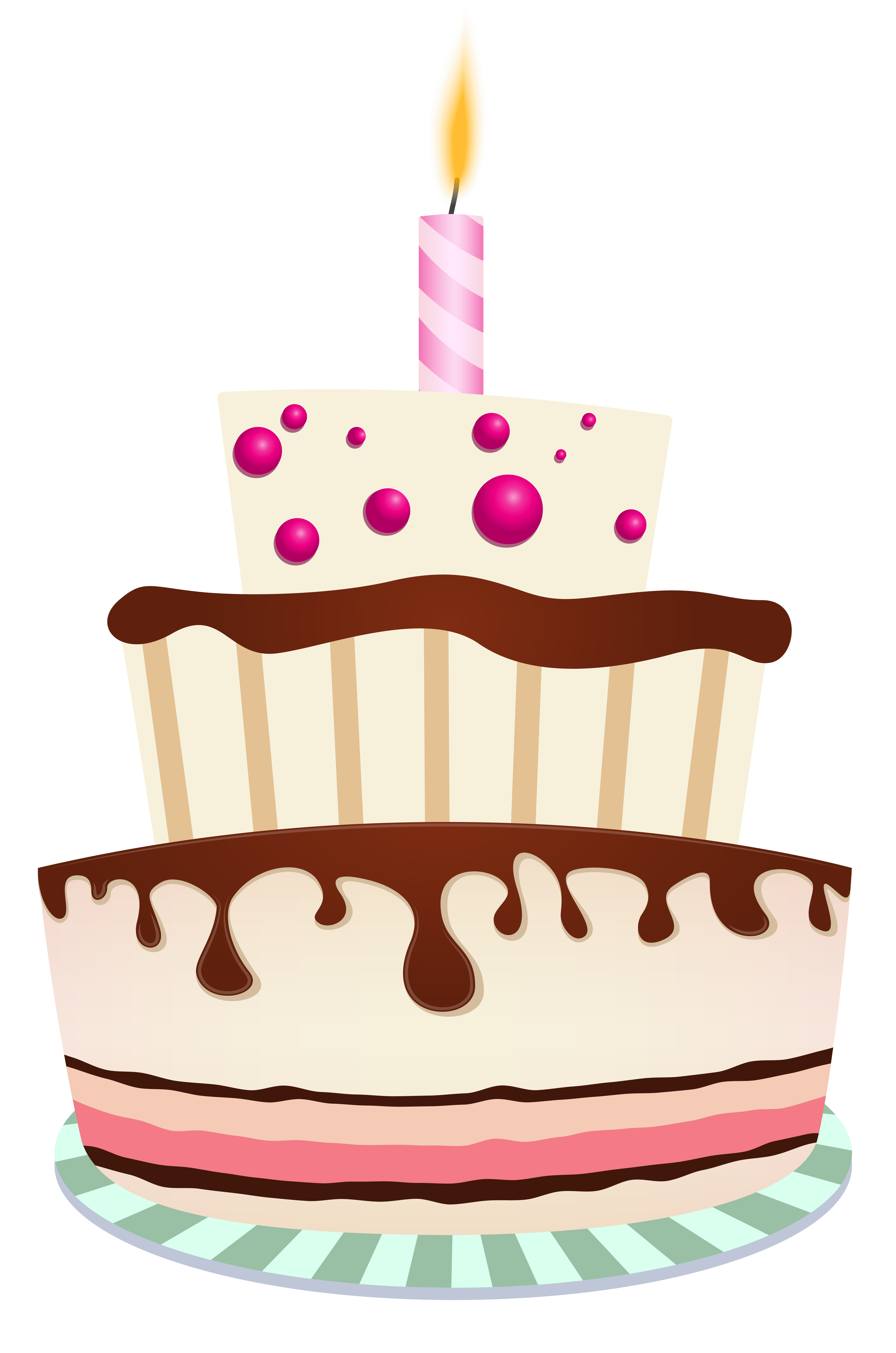 Cream Sour Birthday Cake Png - 5177 - TransparentPNG