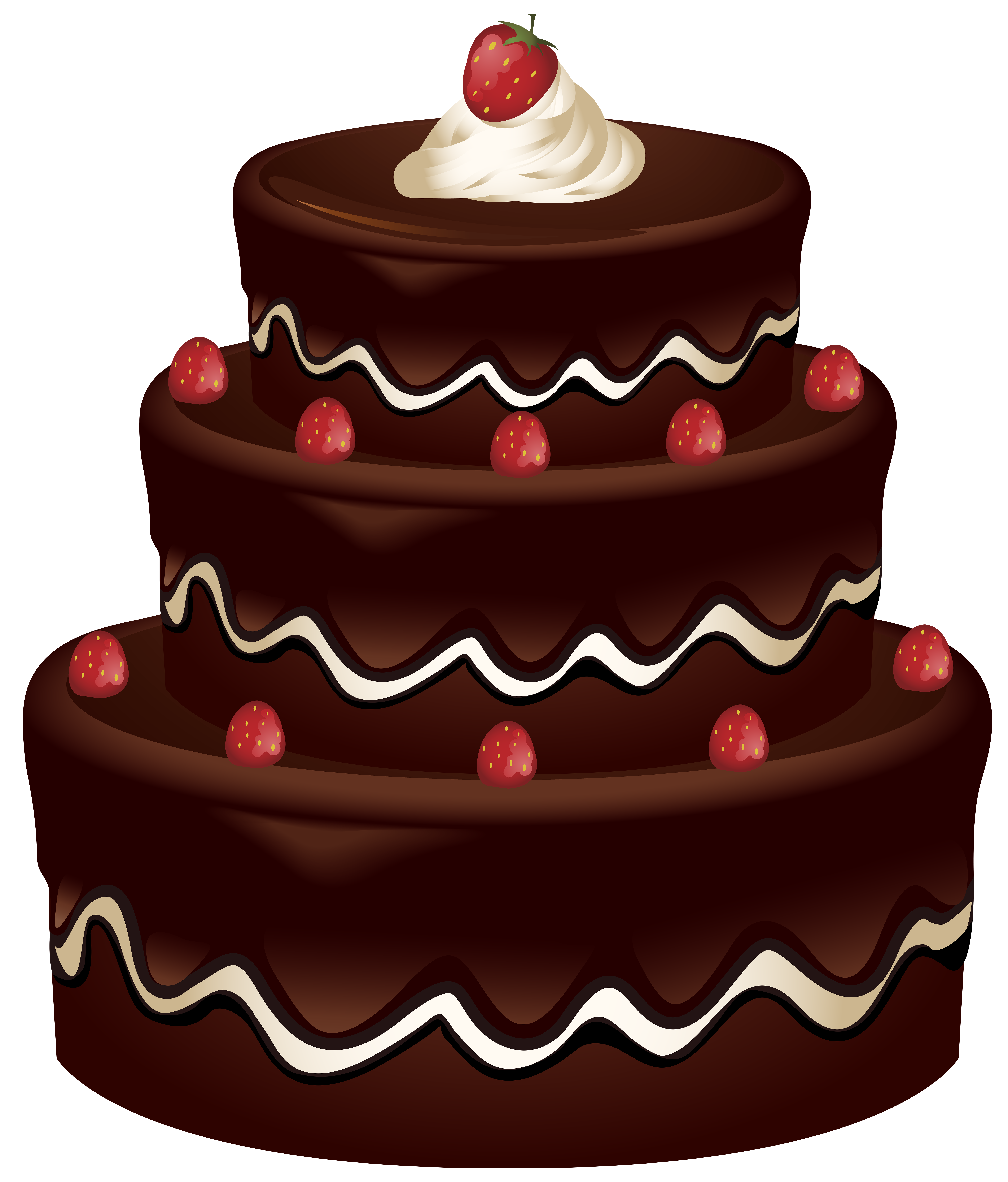 editable clip art cake